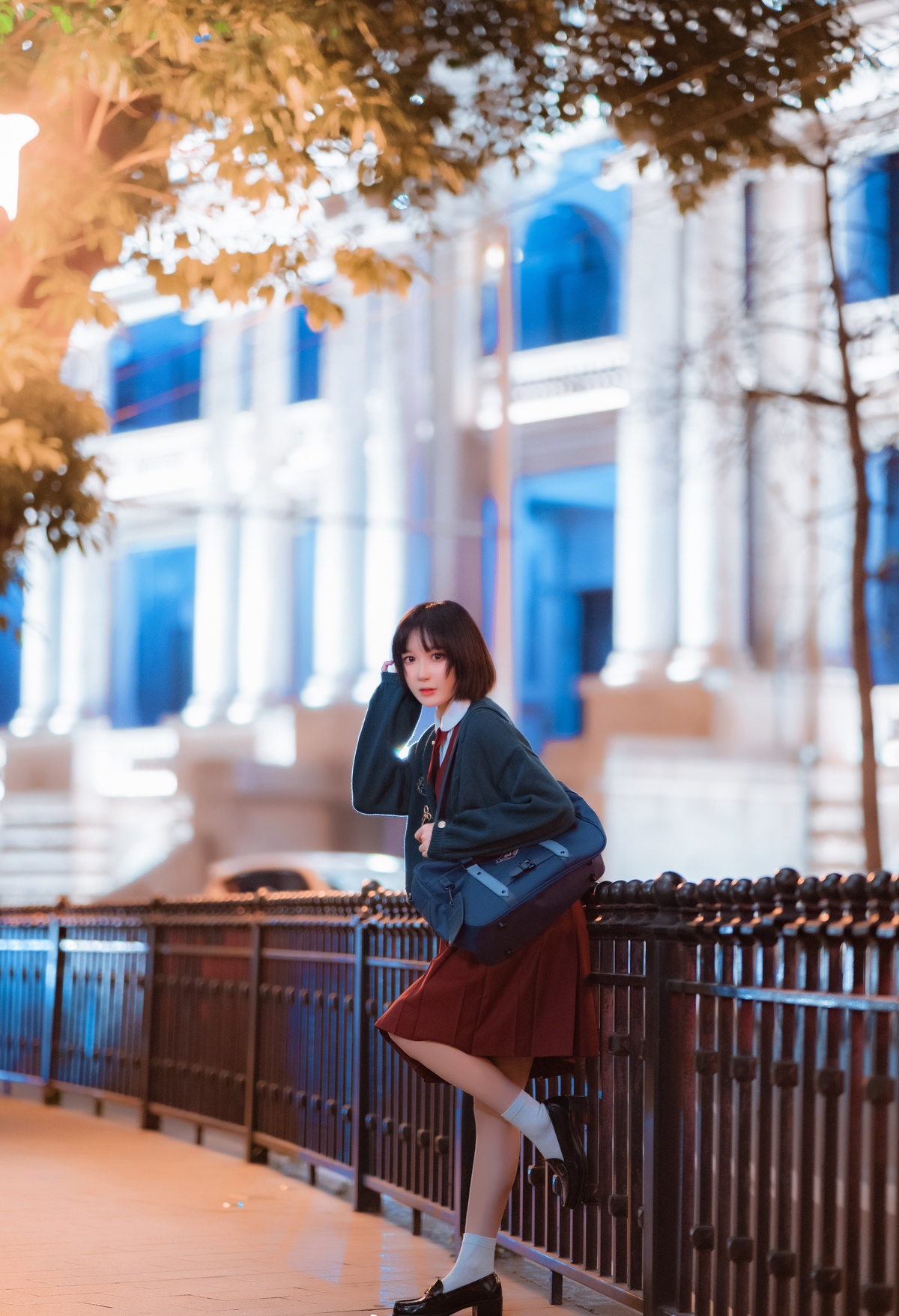 图片[5]-【cosplay】-阿包也是兔娘 NO.03  JK日常-COS世界
