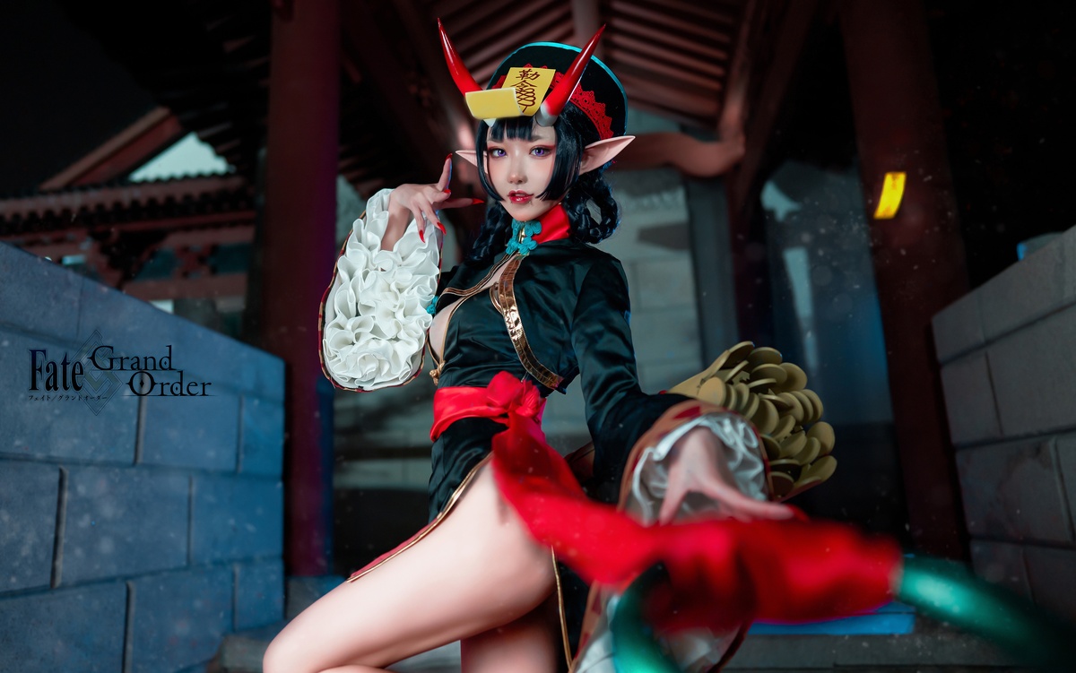图片[3]-【cosplay】-阿包也是兔娘 NO.08 酒吞童子-COS世界