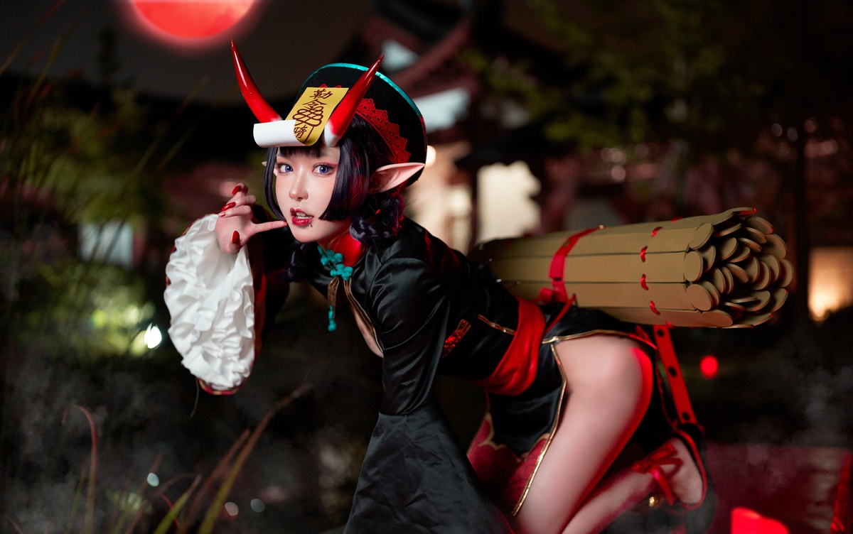 图片[5]-【cosplay】-阿包也是兔娘 NO.08 酒吞童子-COS世界