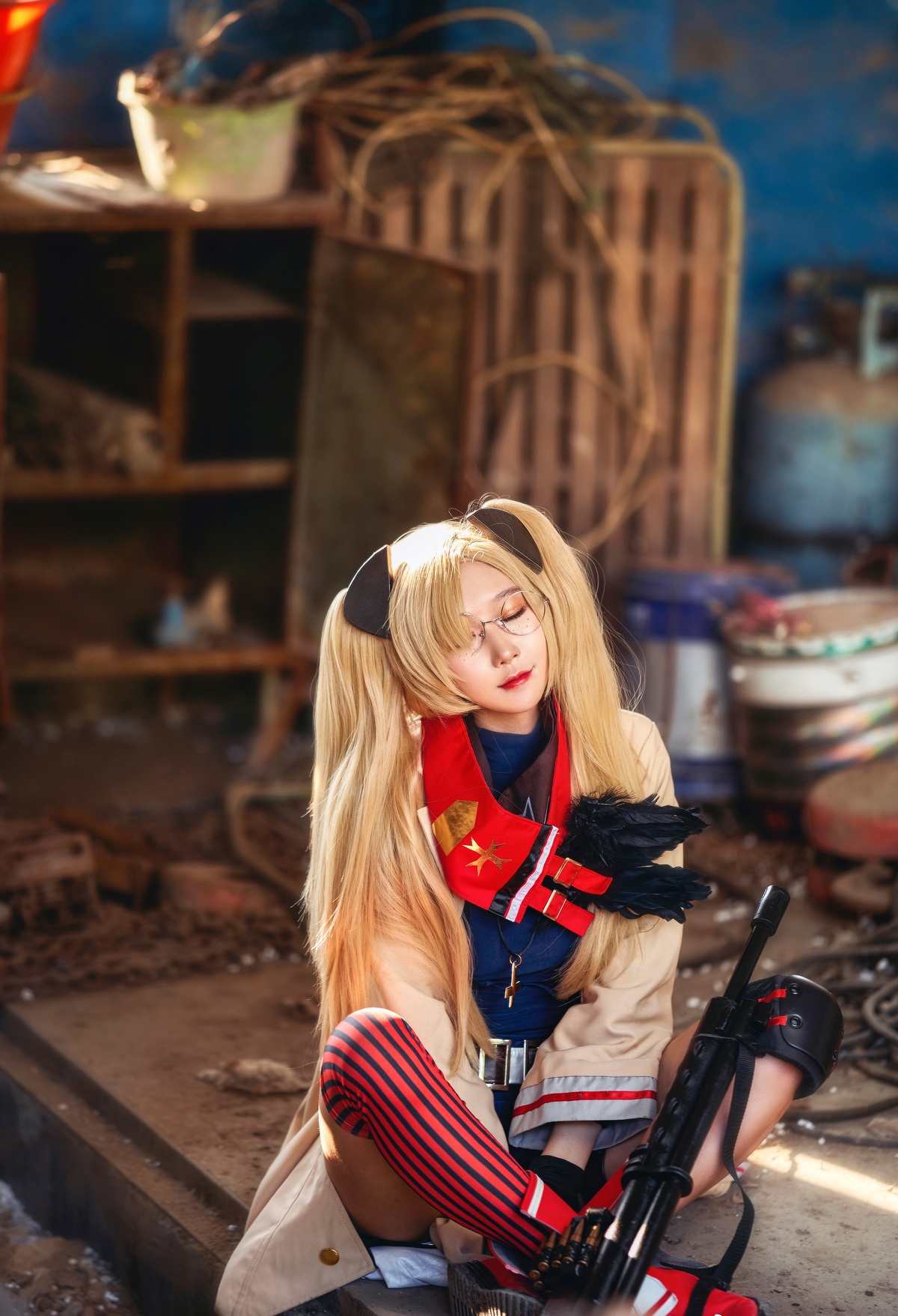 图片[5]-【cosplay】-阿包也是兔娘 NO.09 少女前线hk21-COS世界