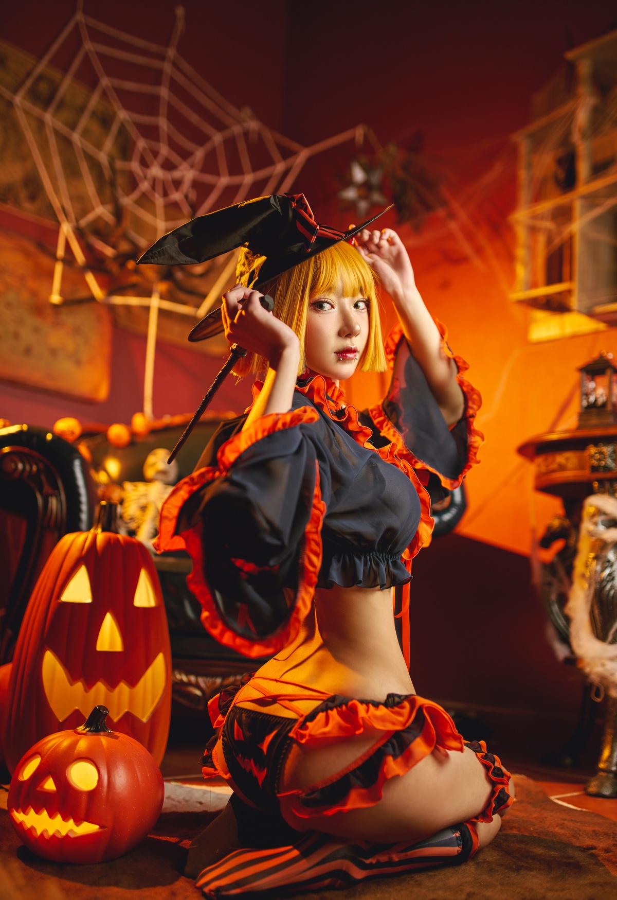 【cosplay】-阿包也是兔娘 NO.10 万圣节-COS世界