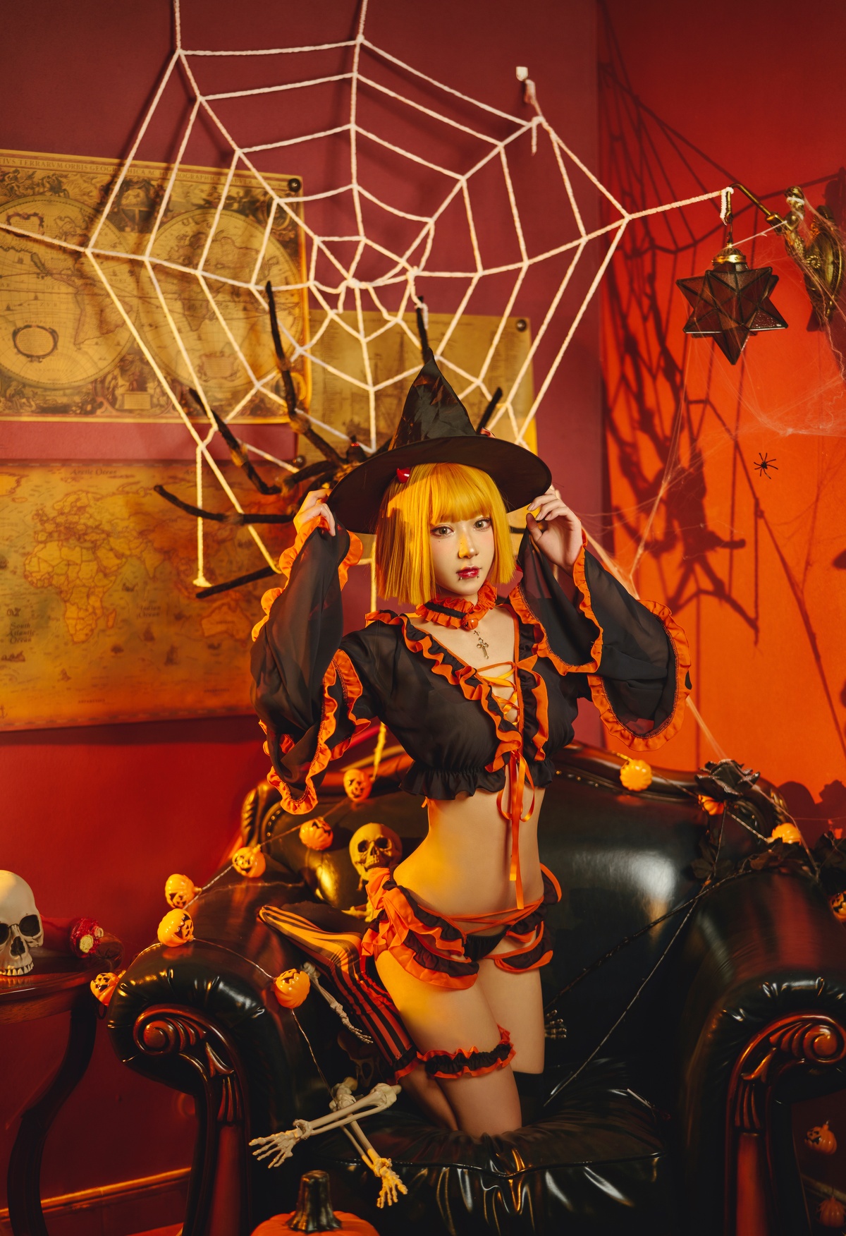 图片[4]-【cosplay】-阿包也是兔娘 NO.10 万圣节-COS世界