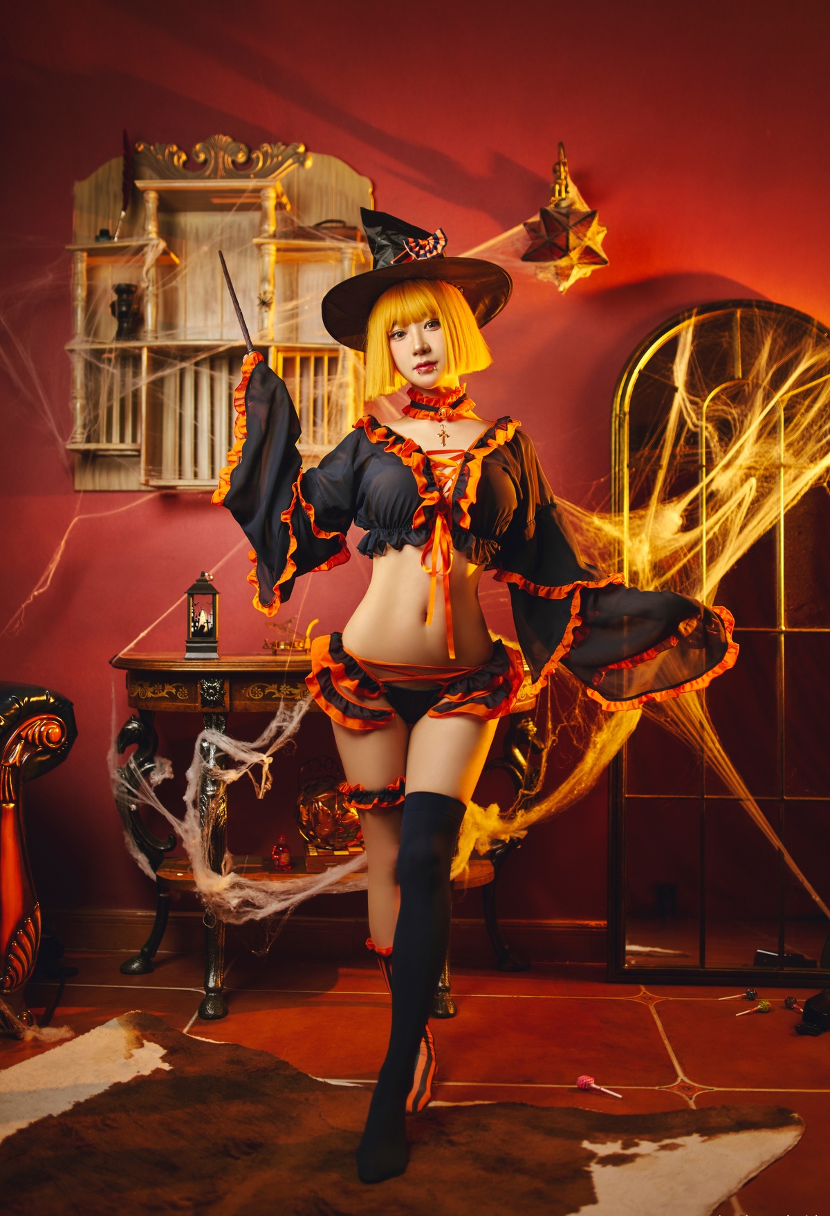 图片[5]-【cosplay】-阿包也是兔娘 NO.10 万圣节-COS世界