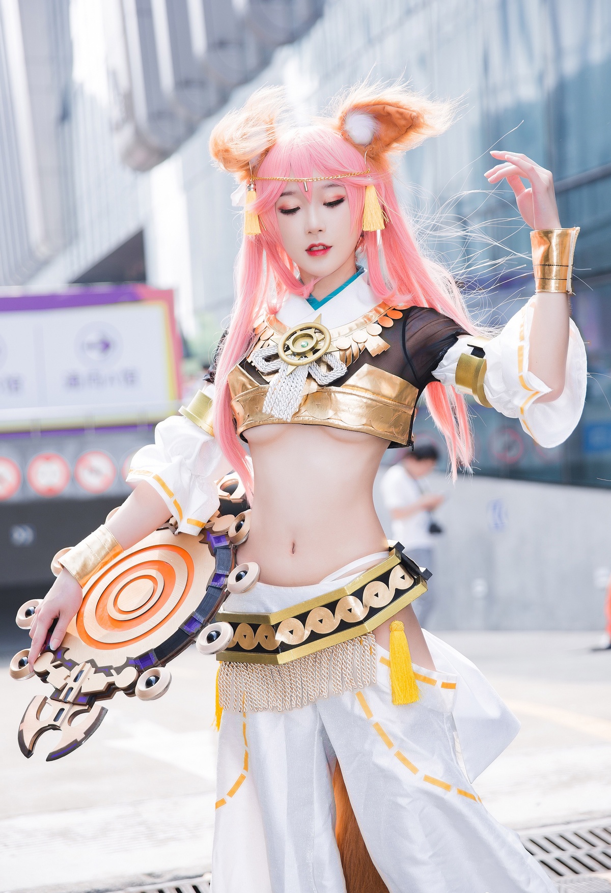 【cosplay】-阿包也是兔娘 NO.14 玉藻前-COS世界
