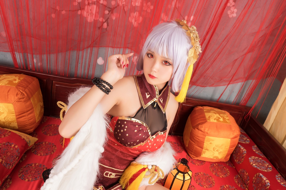 图片[2]-【cosplay】秋楚楚 旗袍 [11P-96MB]-COS世界