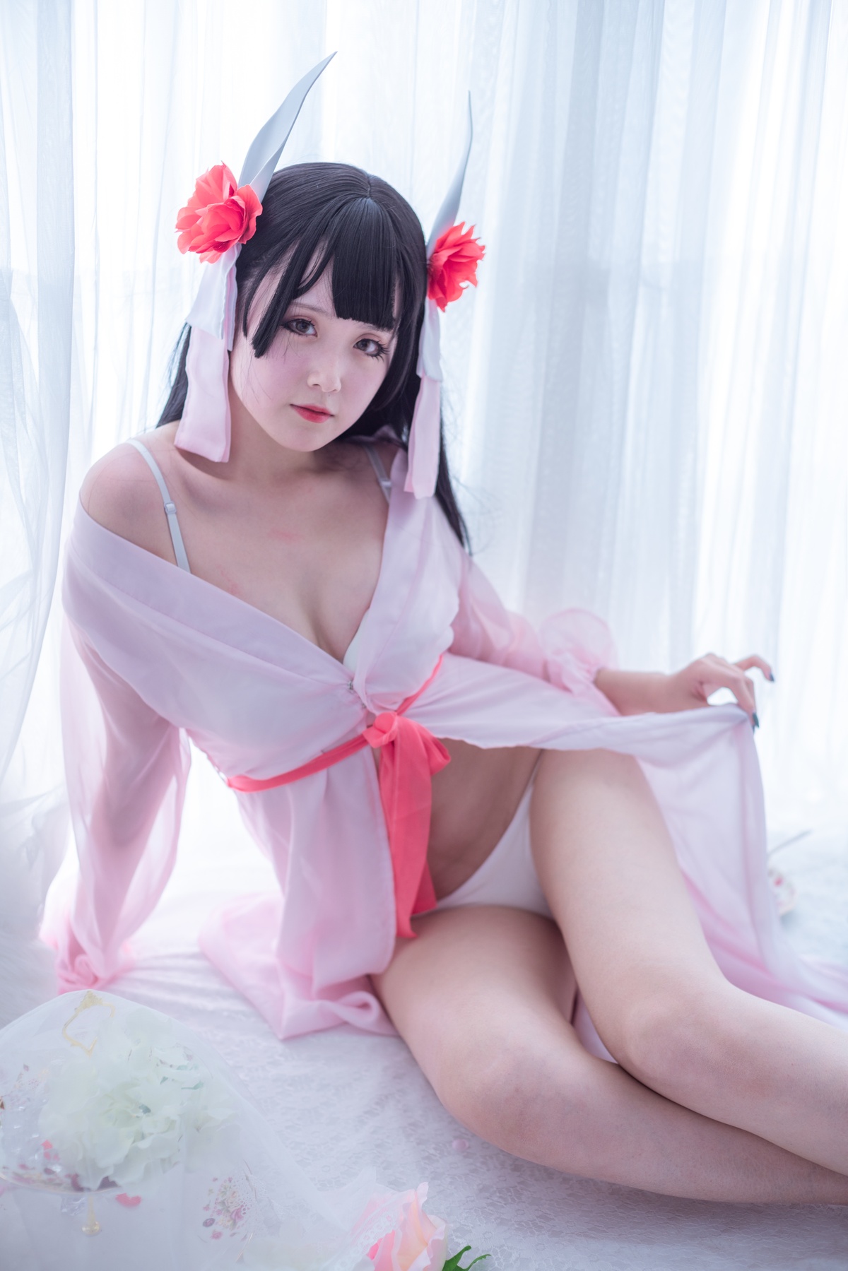 【cosplay】秋楚楚 天津 调色 [38P-517MB]-COS世界