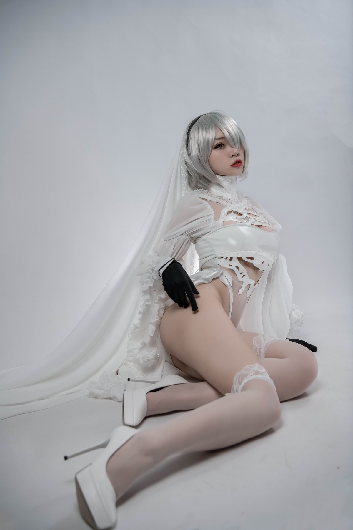 【cosplay】-【二佐Nisa】-2b同人花嫁-COS世界