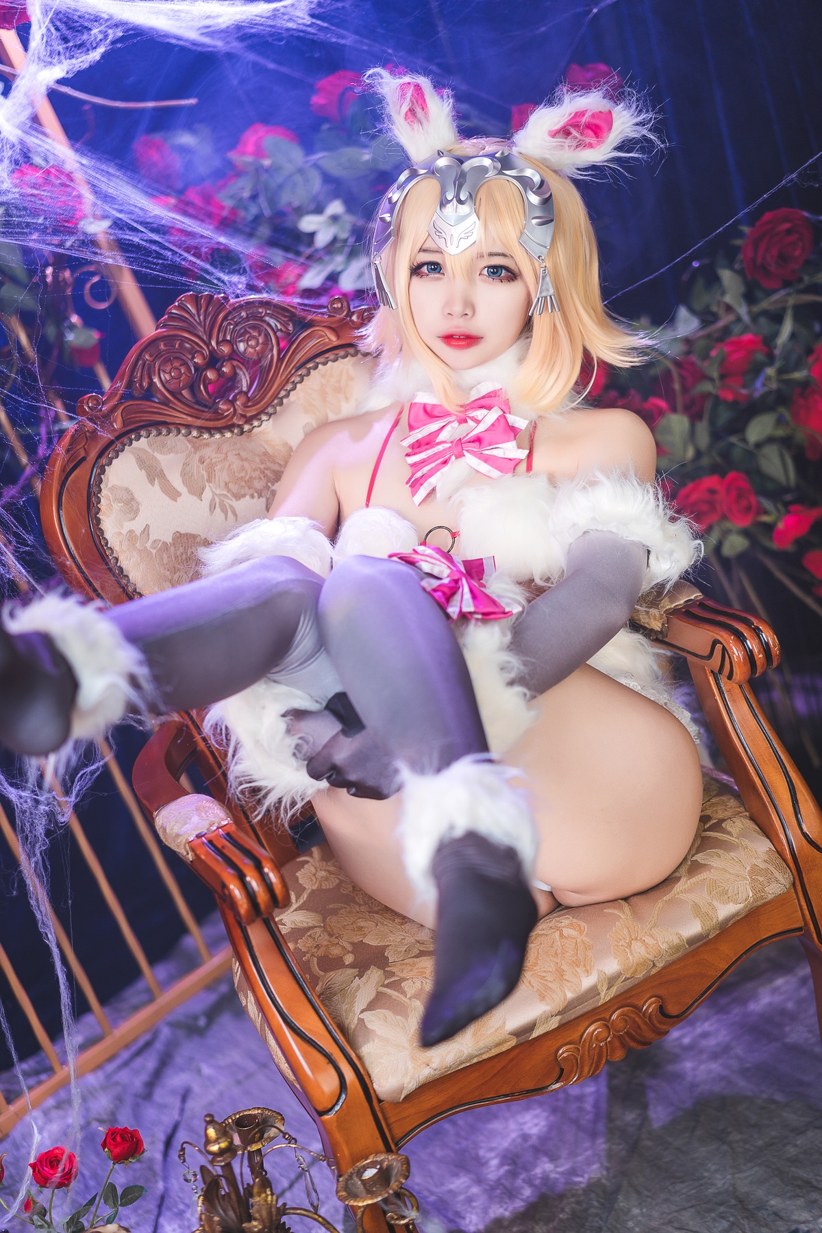 图片[4]-【cosplay】-【二佐Nisa】-fate白贞危险野兽-COS世界