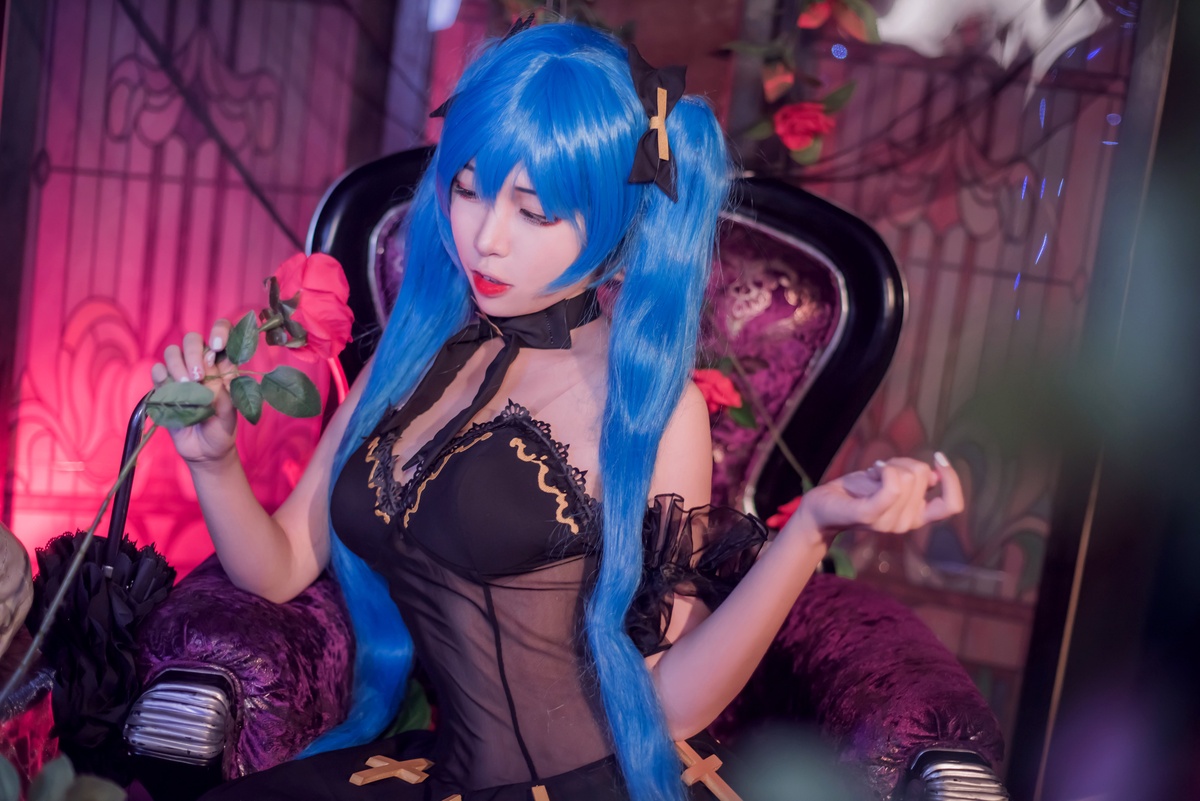 【cosplay】-【二佐Nisa】-初音-COS世界