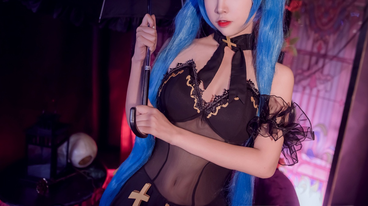 图片[2]-【cosplay】-【二佐Nisa】-初音-COS世界