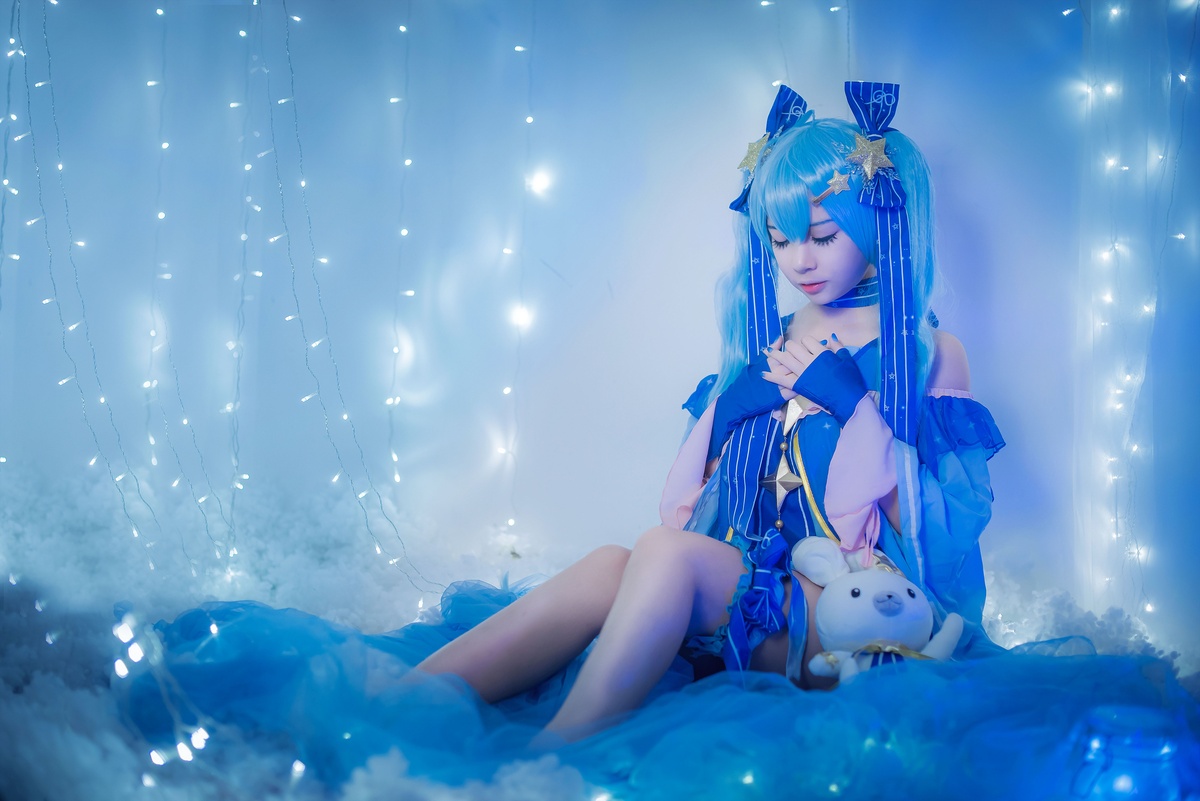 图片[3]-【cosplay】-【二佐Nisa】-初音-COS世界