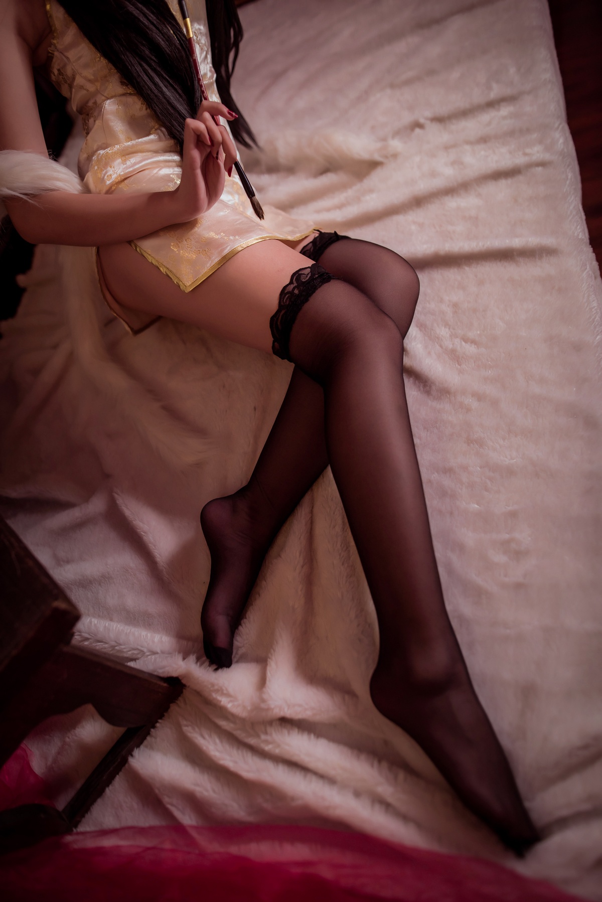 图片[3]-【cosplay】-【二佐Nisa】-时崎狂三 旗袍-COS世界