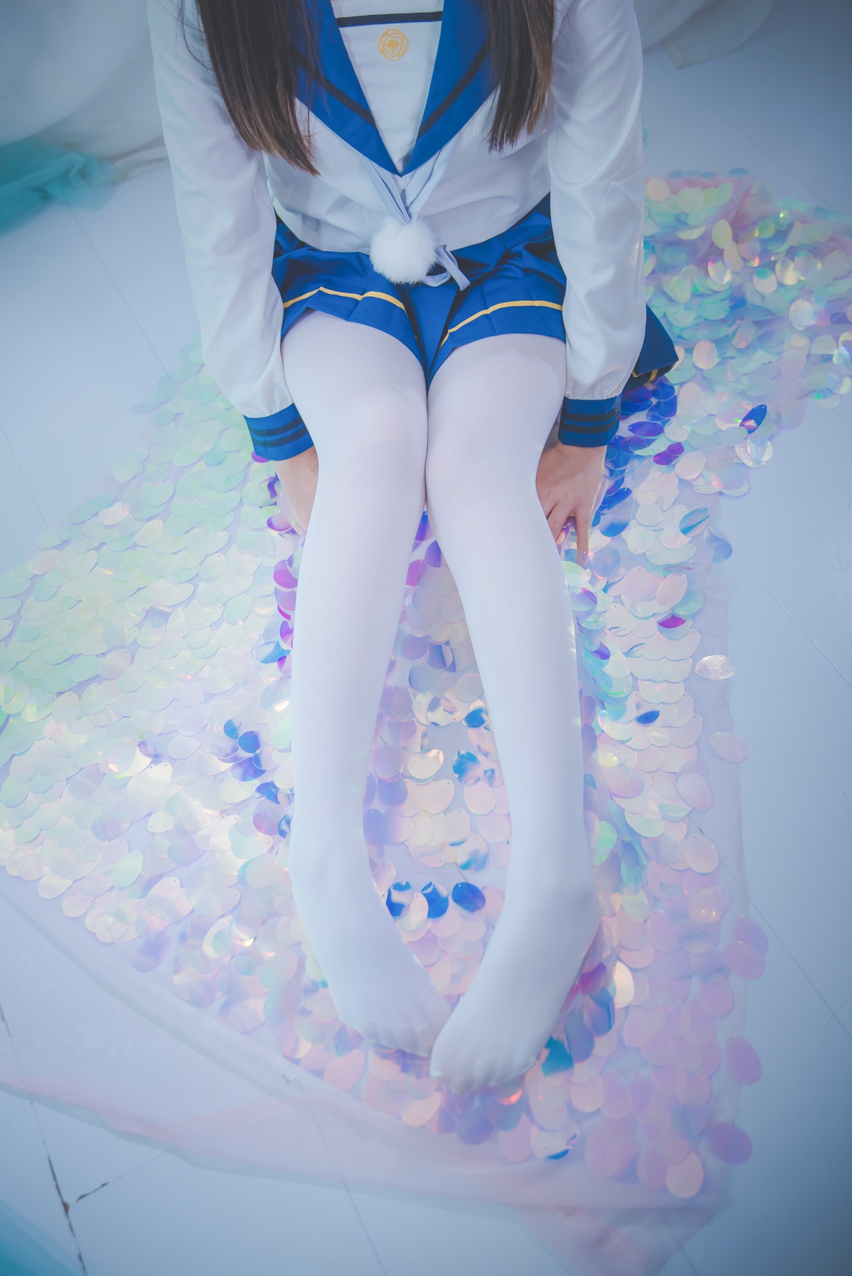 图片[4]-【cosplay】-【二佐Nisa】-水手服-COS世界