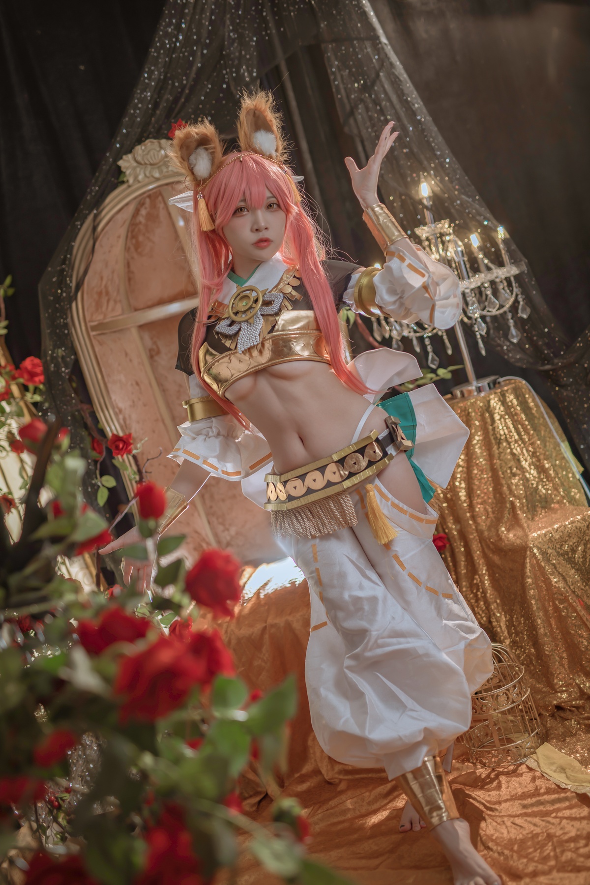 【cosplay】-【二佐Nisa】-玉藻前 神话礼装-COS世界