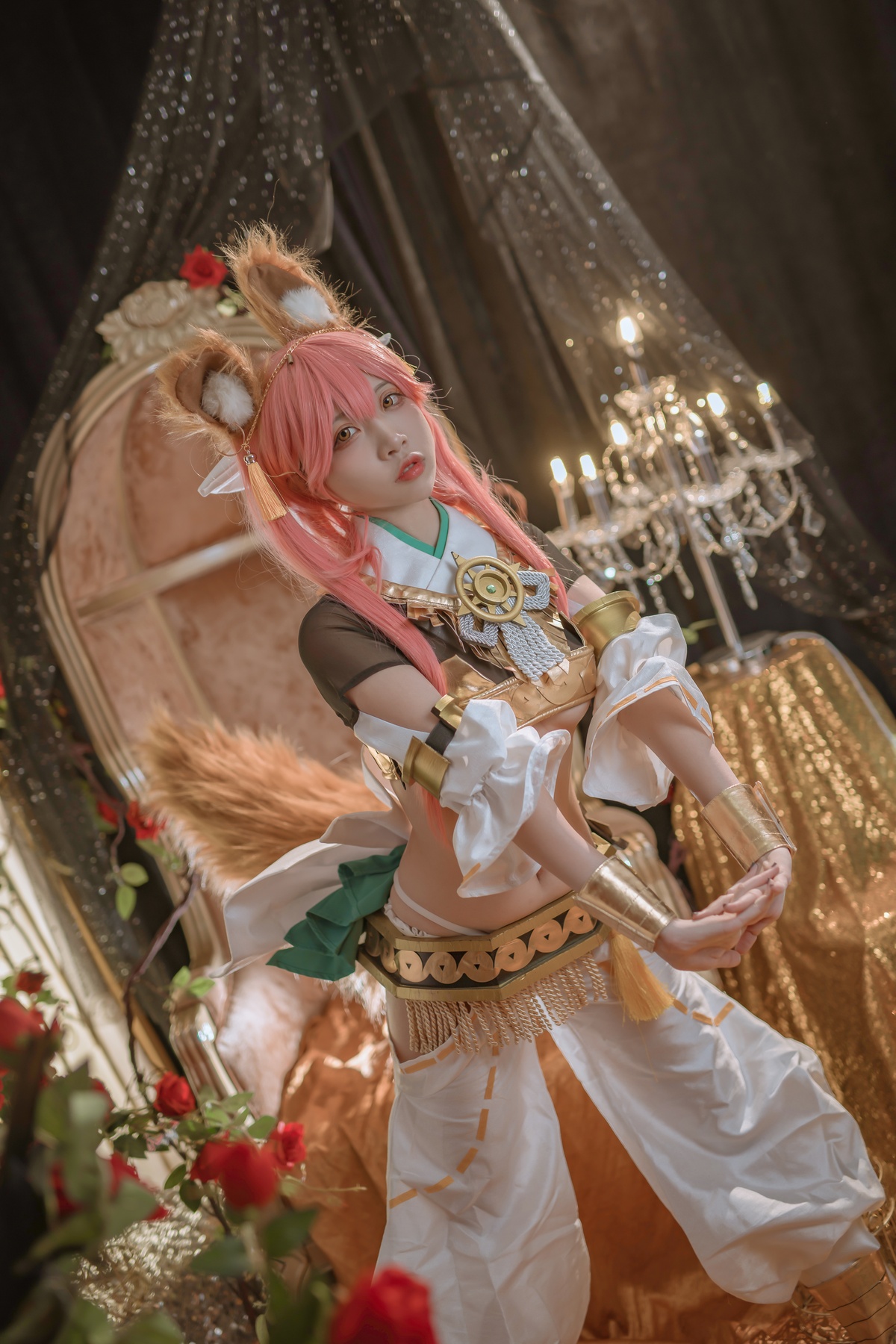 图片[2]-【cosplay】-【二佐Nisa】-玉藻前 神话礼装-COS世界