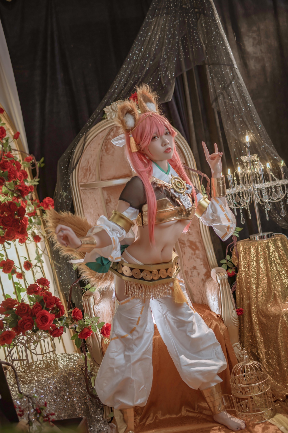 图片[4]-【cosplay】-【二佐Nisa】-玉藻前 神话礼装-COS世界