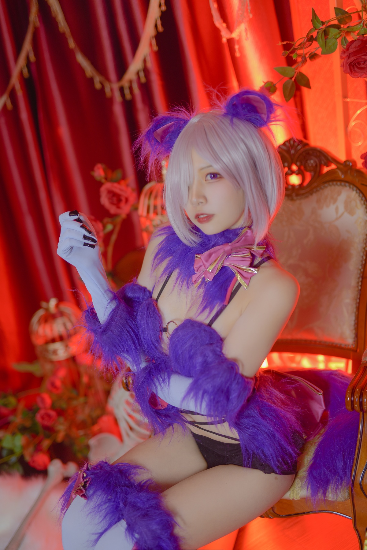 【cosplay】-【二佐Nisa】-玛修万圣节-COS世界