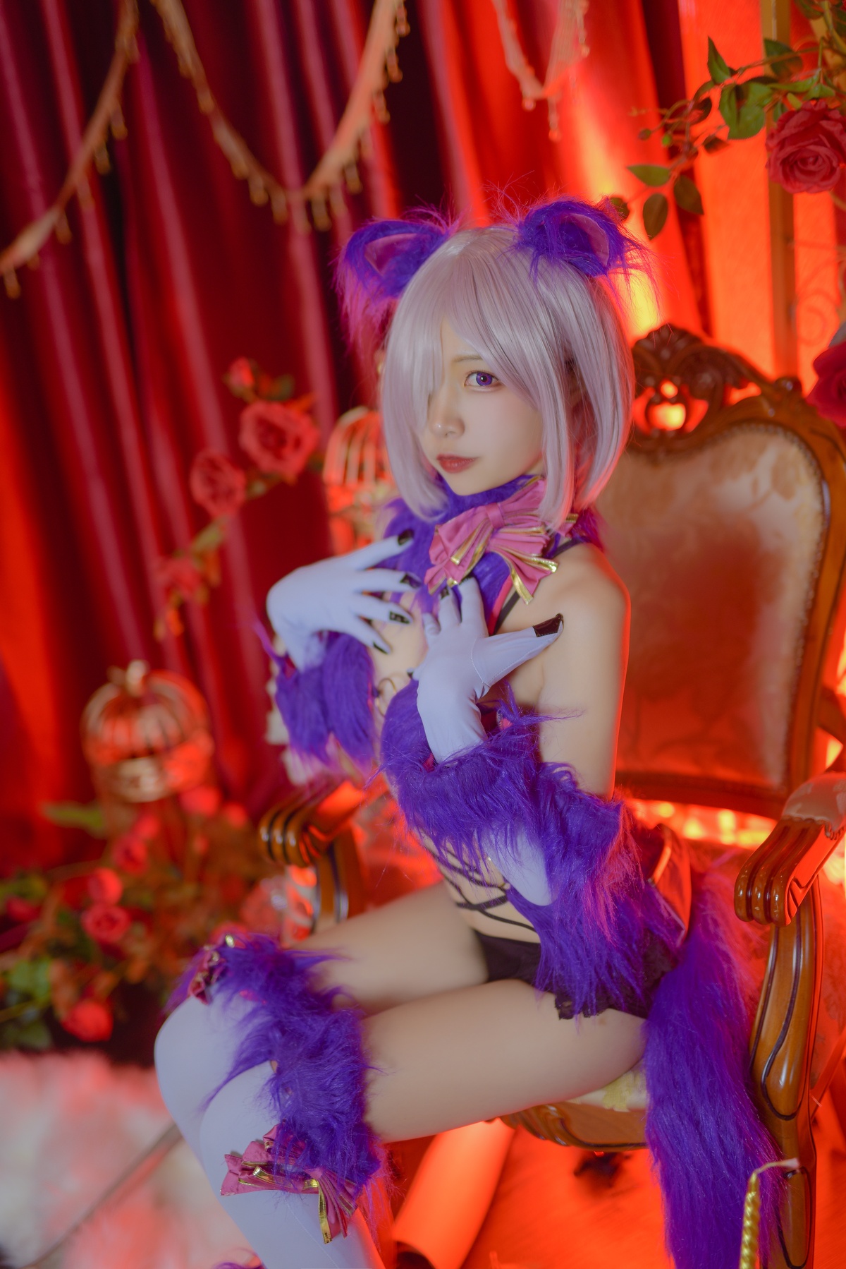 图片[3]-【cosplay】-【二佐Nisa】-玛修万圣节-COS世界