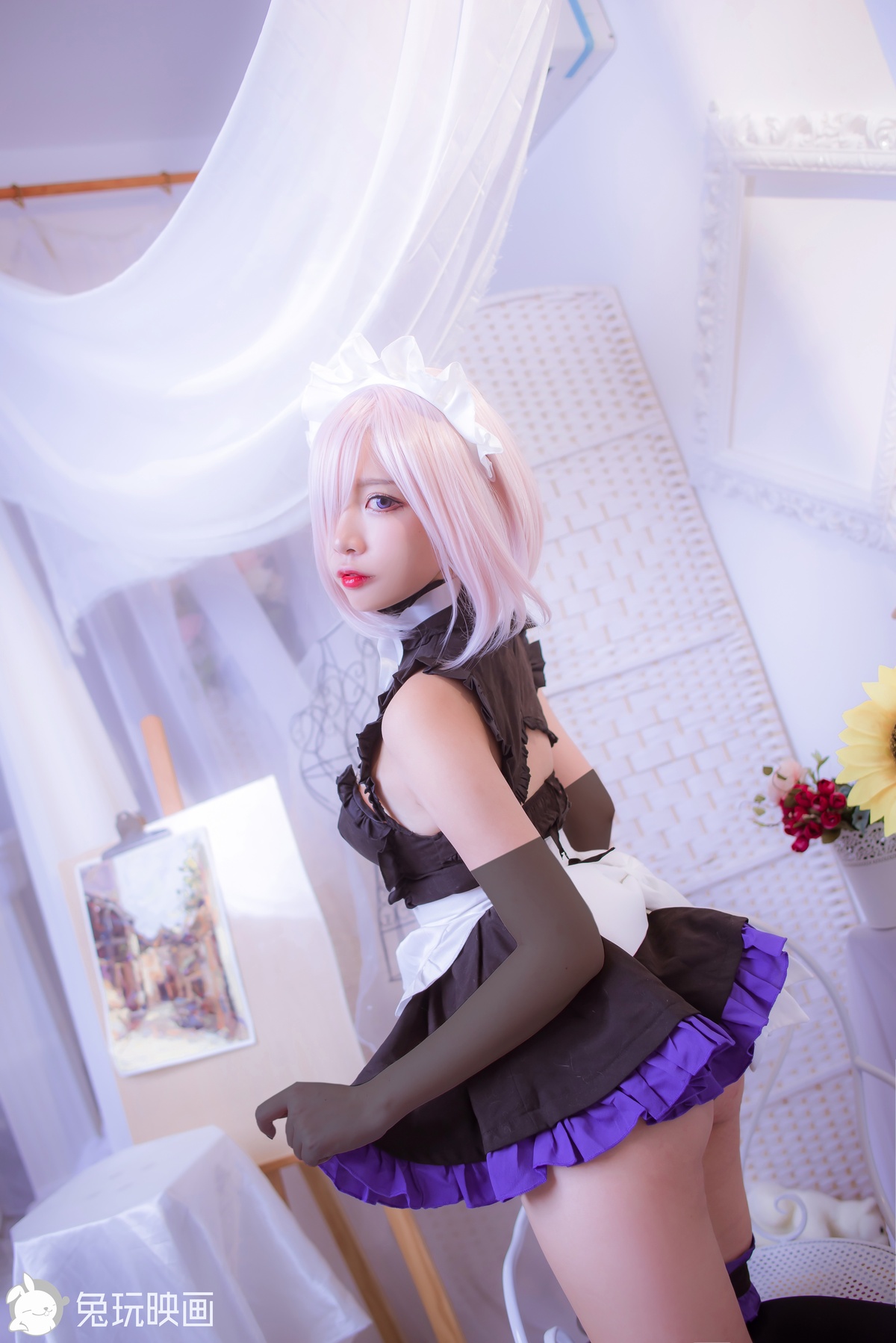 图片[5]-【cosplay】-【二佐Nisa】-玛修女仆-COS世界