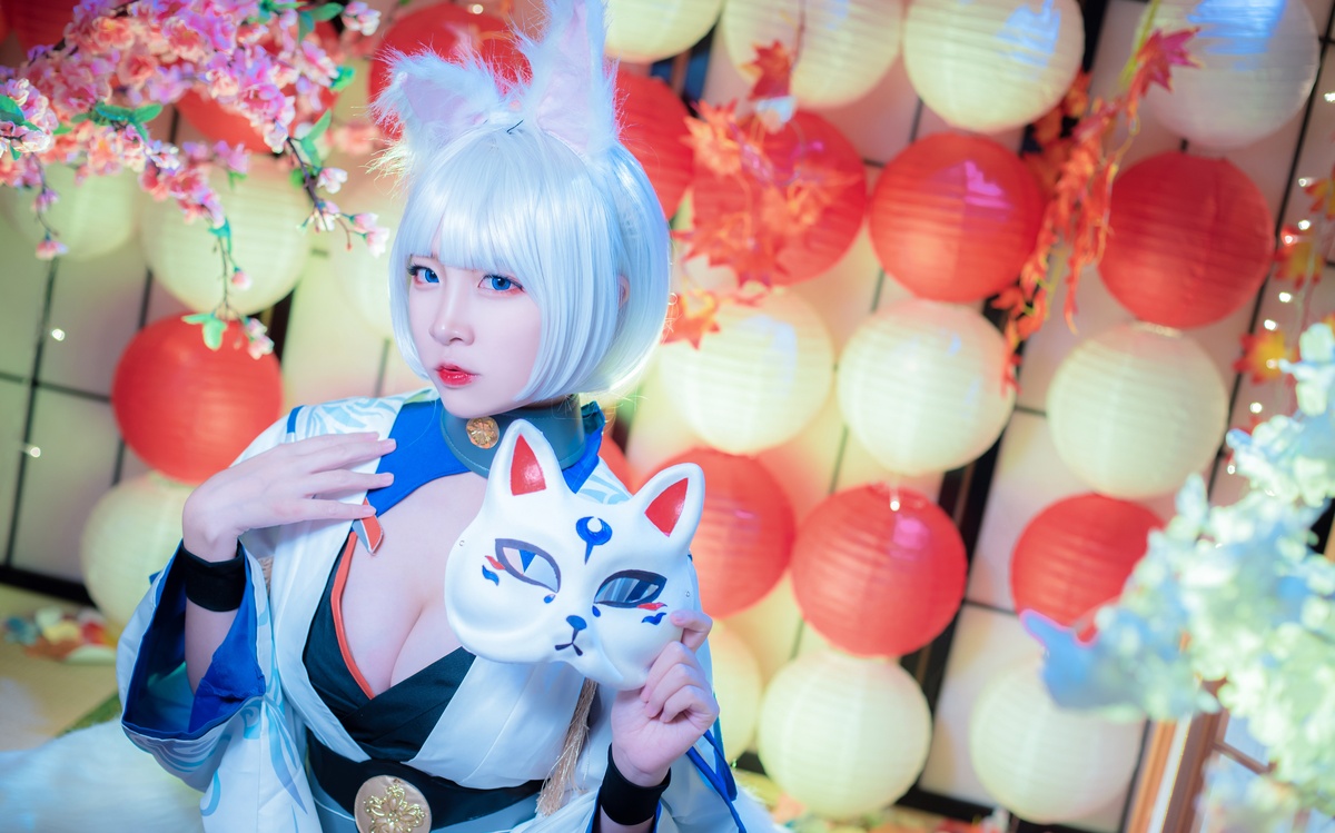 【cosplay】-【二佐Nisa】-碧蓝航线 加贺-COS世界
