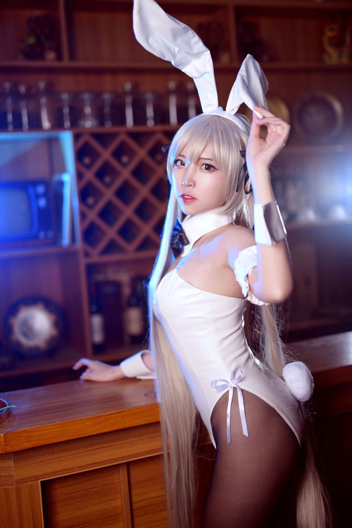 图片[3]-【cosplay】-【二佐Nisa】-穹妹兔女郎-COS世界