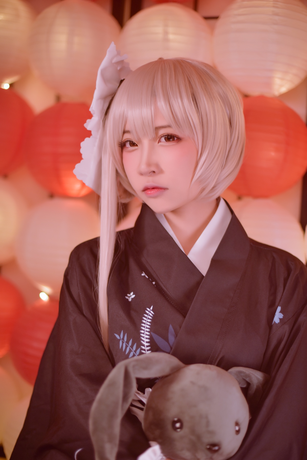 图片[2]-【cosplay】-【二佐Nisa】-穹妹和服-COS世界