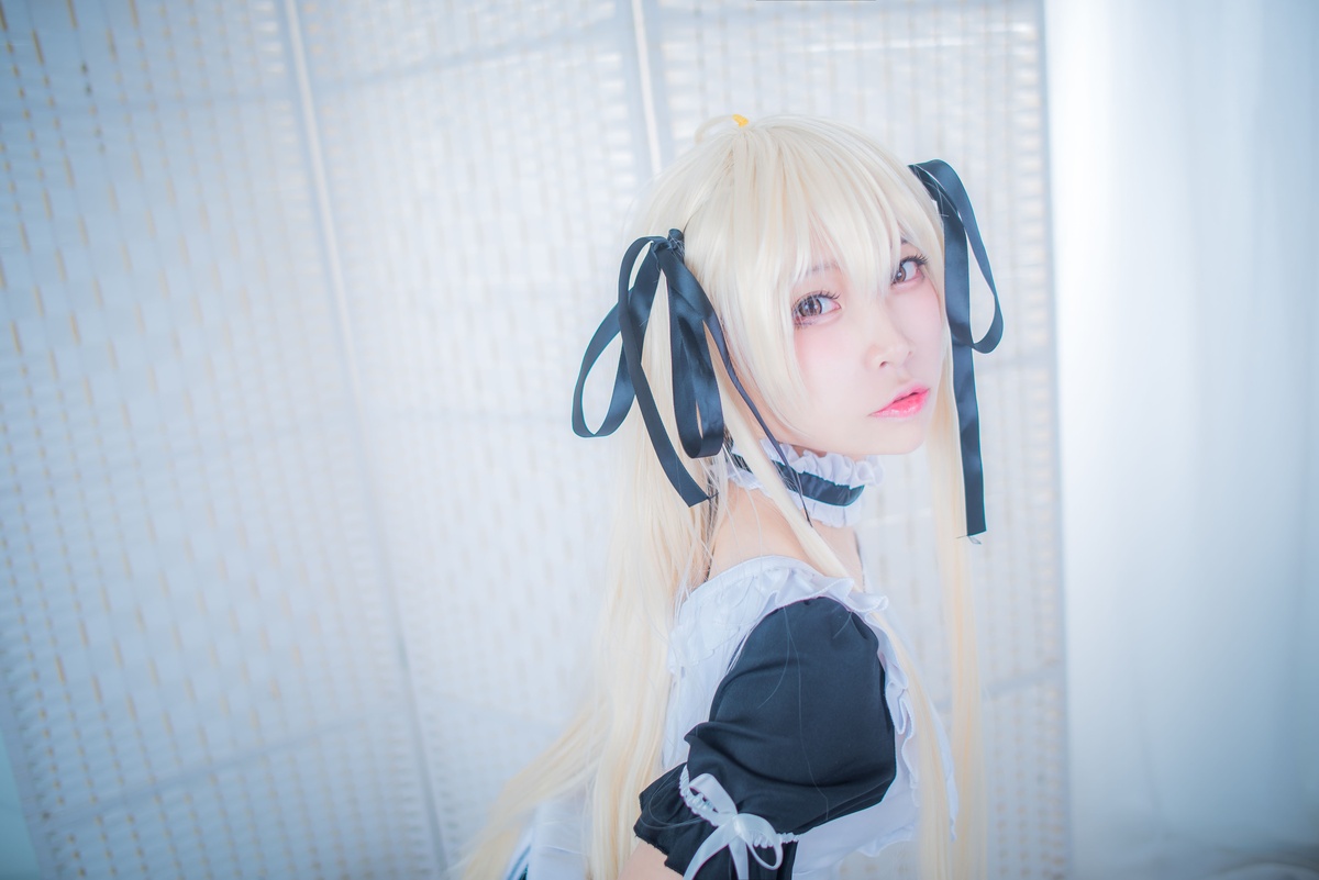 图片[4]-【cosplay】-【二佐Nisa】-穹妹女仆-COS世界