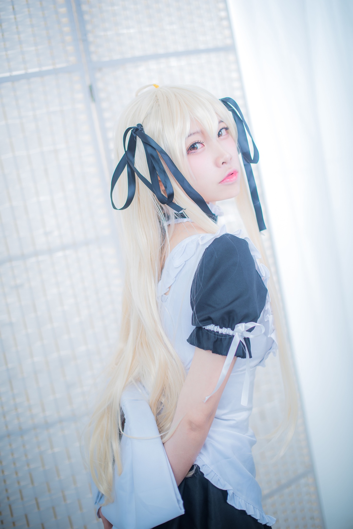 图片[5]-【cosplay】-【二佐Nisa】-穹妹女仆-COS世界