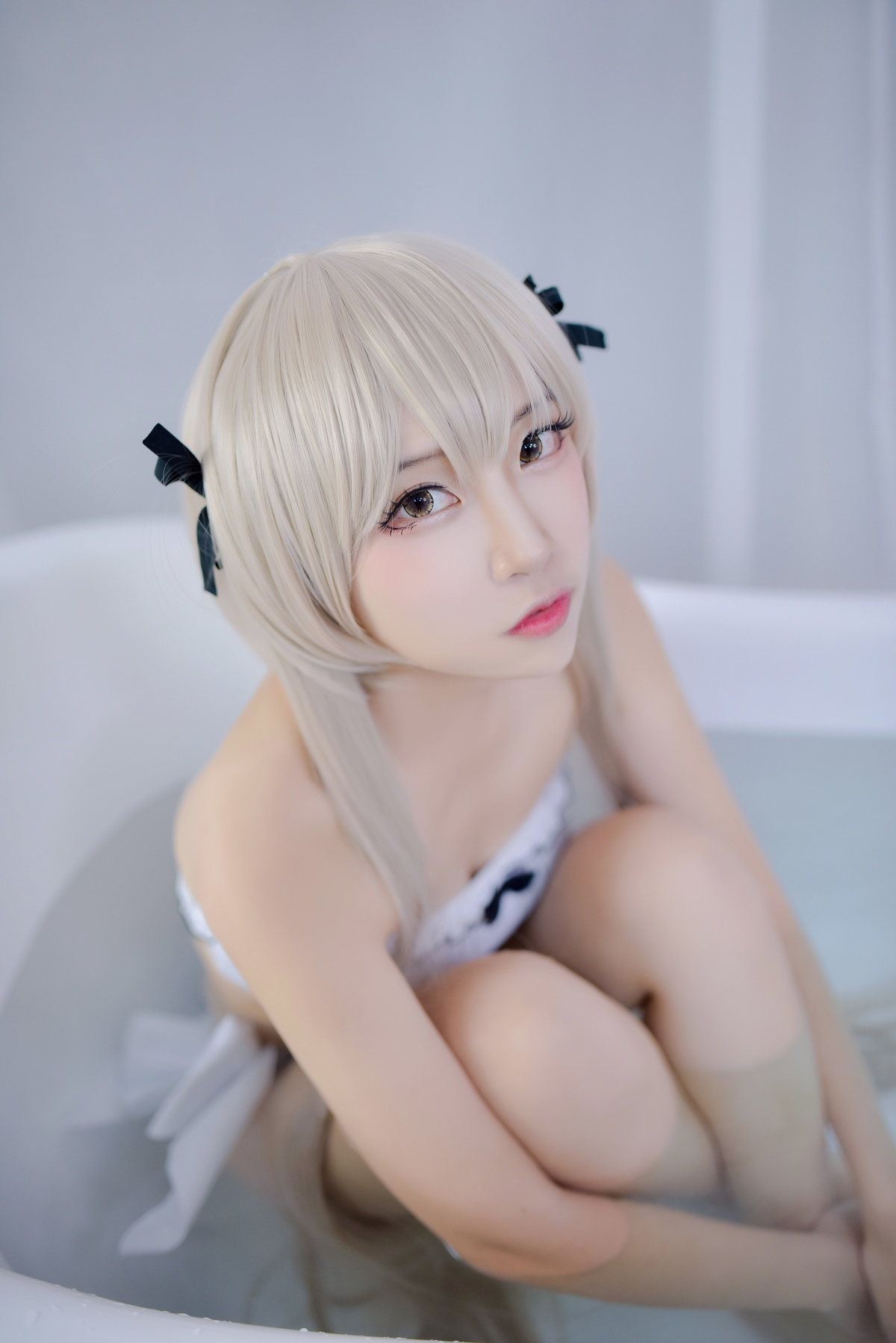 【cosplay】-【二佐Nisa】-穹妹泳衣-COS世界