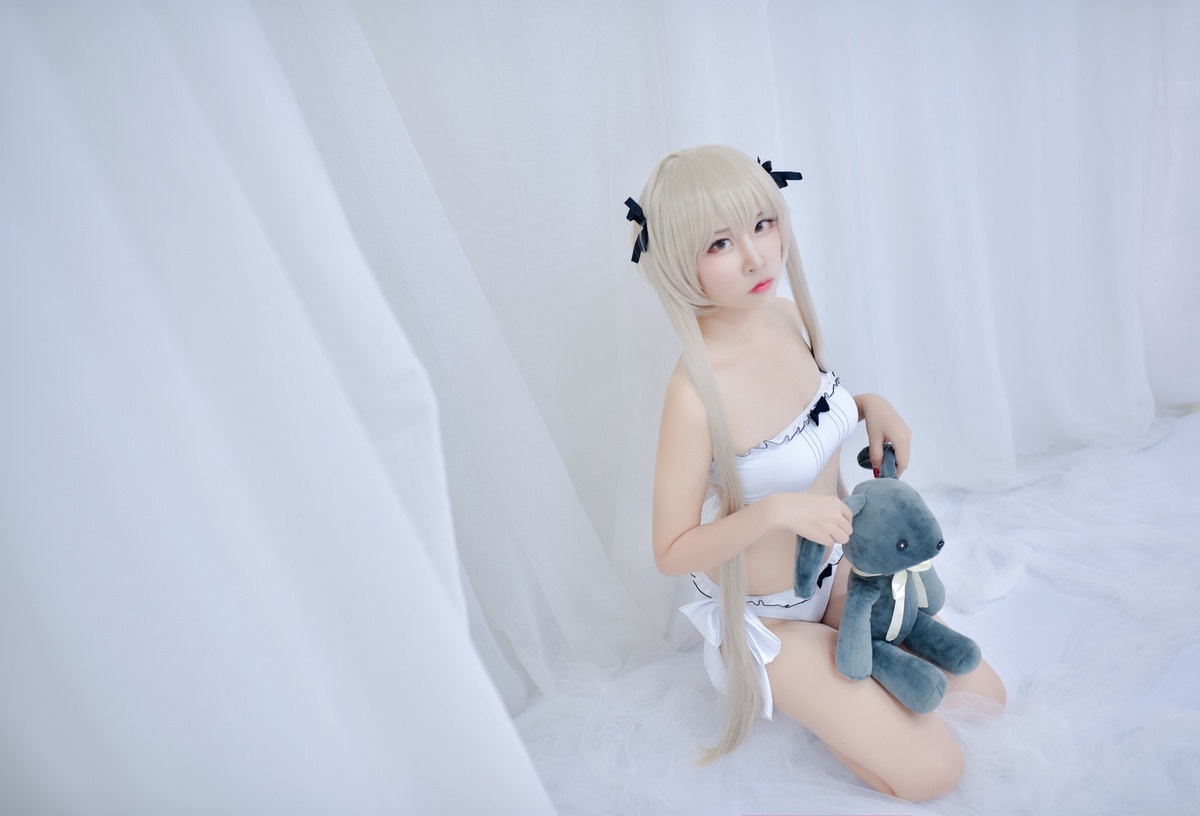 图片[2]-【cosplay】-【二佐Nisa】-穹妹泳衣-COS世界