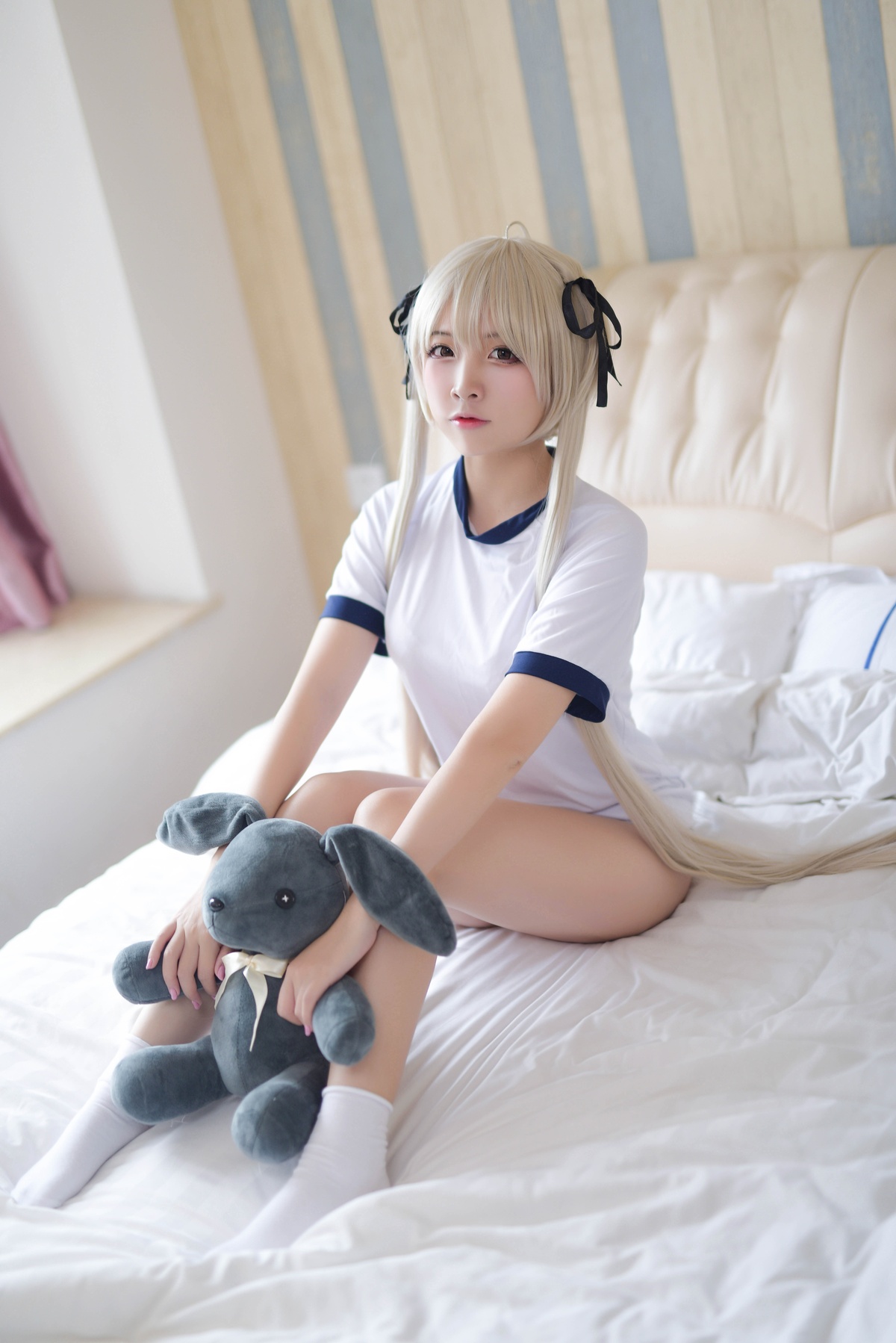 图片[4]-【cosplay】-【二佐Nisa】-穹妹运动服-COS世界