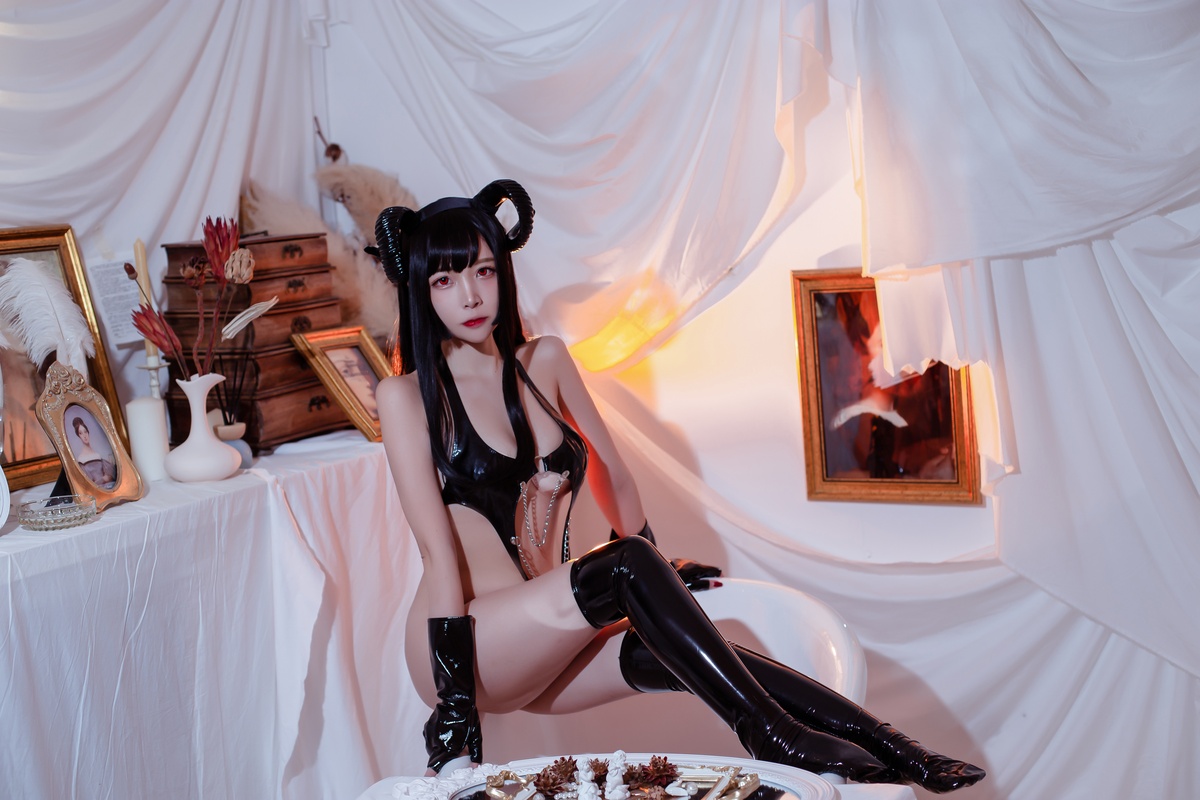 图片[5]-【cosplay】-【二佐Nisa】-胶衣恶魔-COS世界