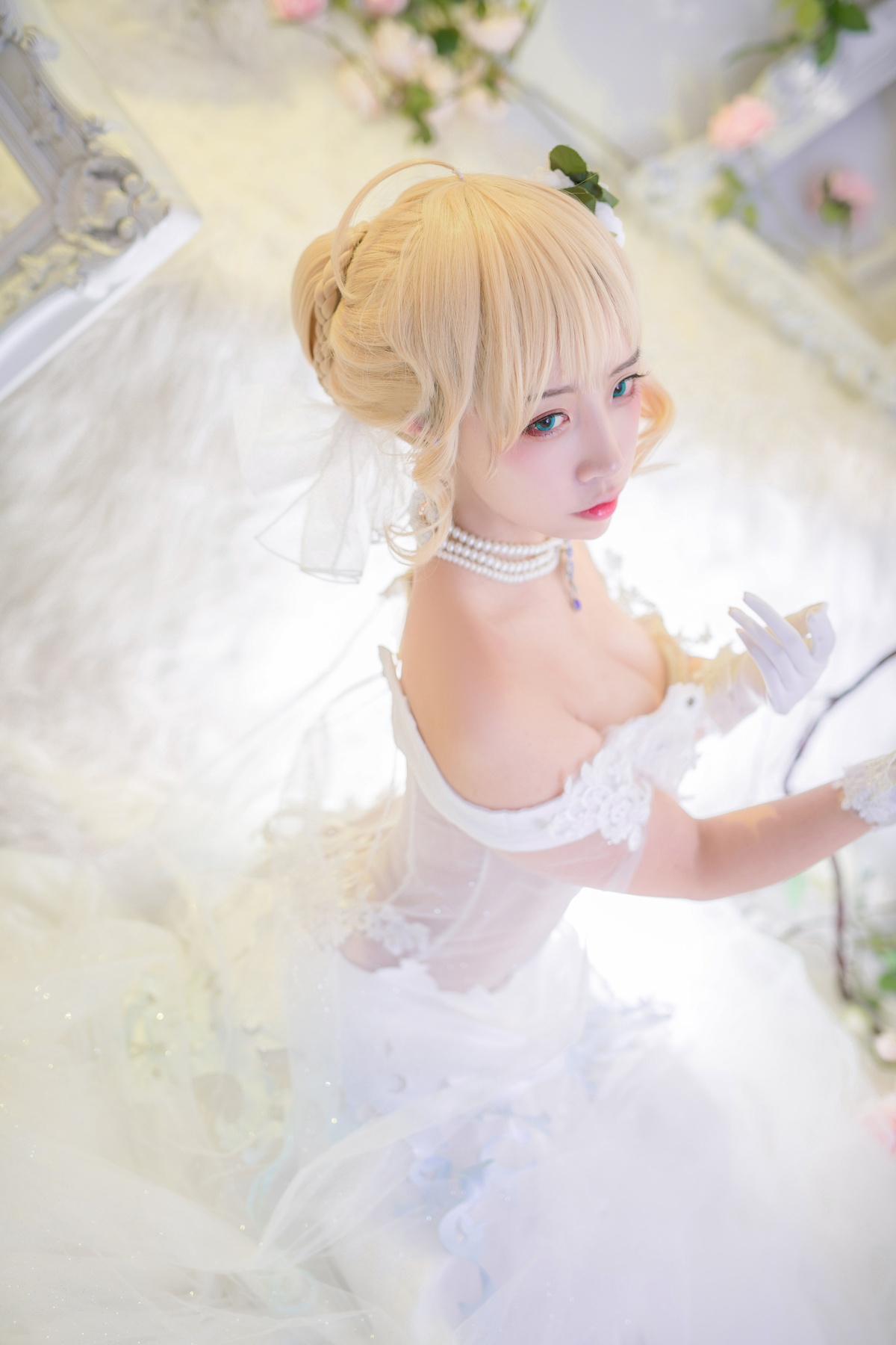 图片[5]-【cosplay】-【二佐Nisa】-花嫁-COS世界