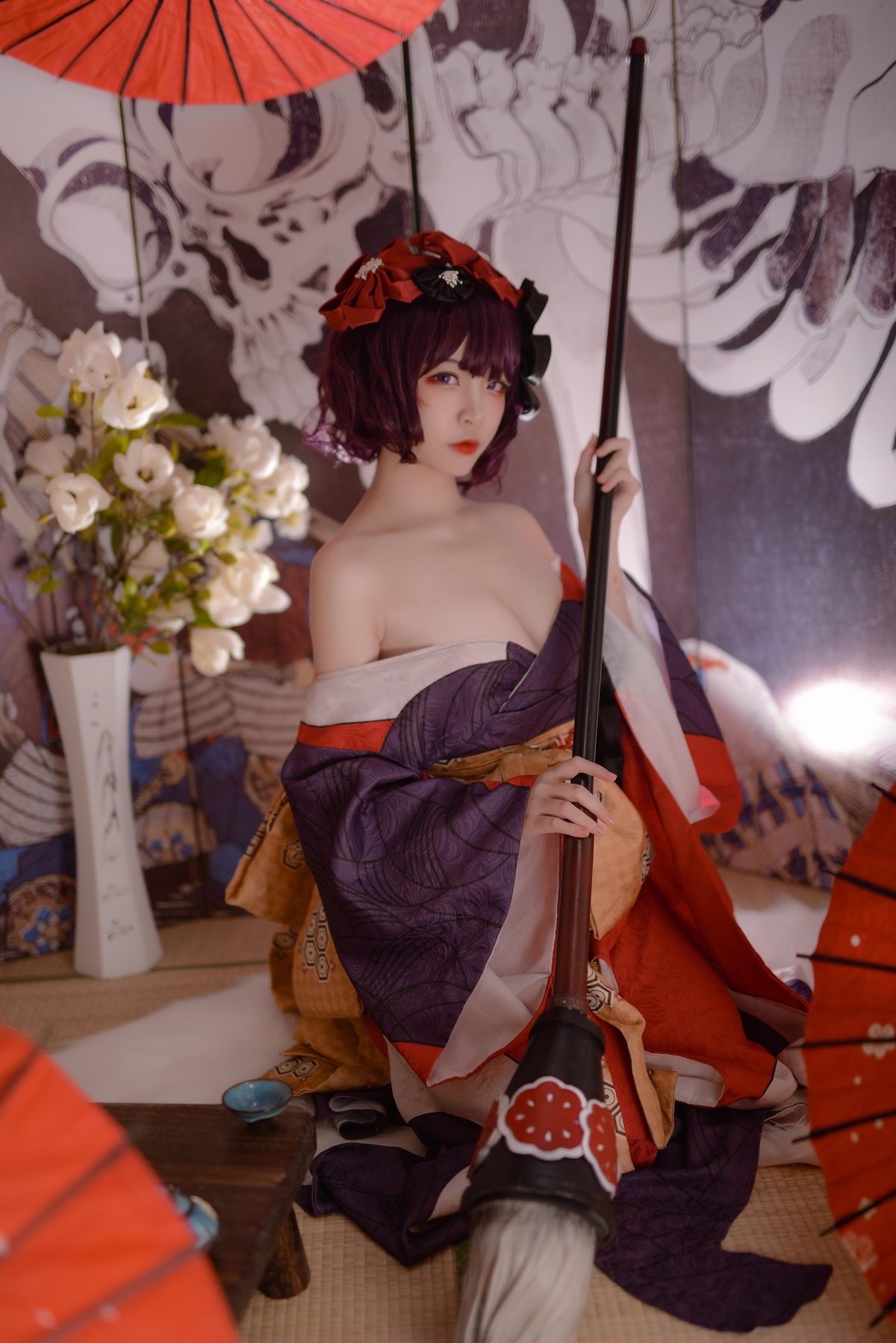 【cosplay】-【二佐Nisa】-葛饰北斋-COS世界