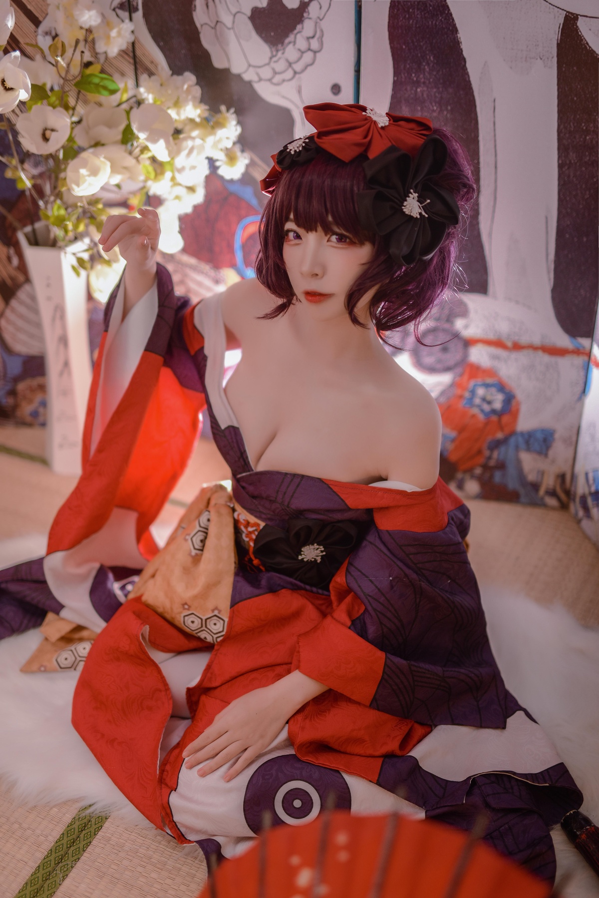 图片[2]-【cosplay】-【二佐Nisa】-葛饰北斋-COS世界