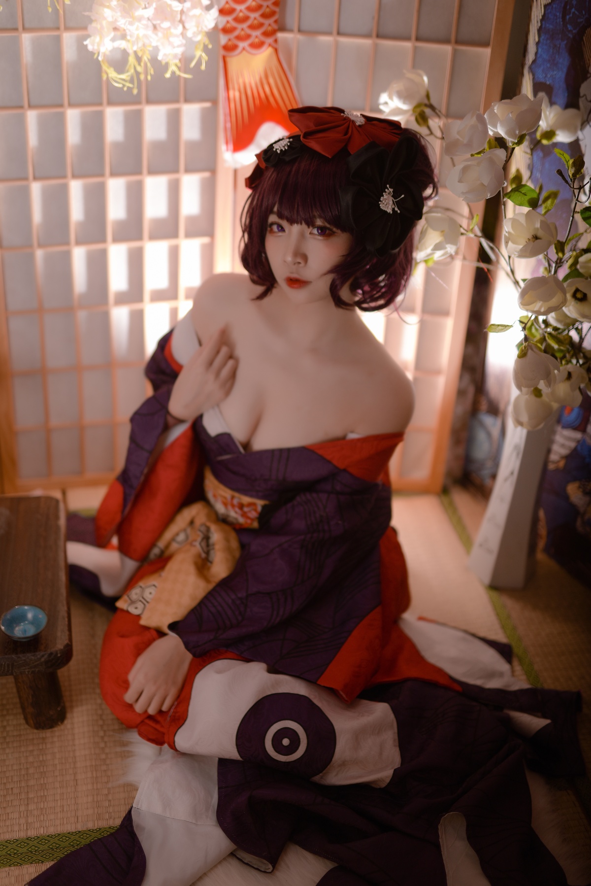 图片[4]-【cosplay】-【二佐Nisa】-葛饰北斋-COS世界