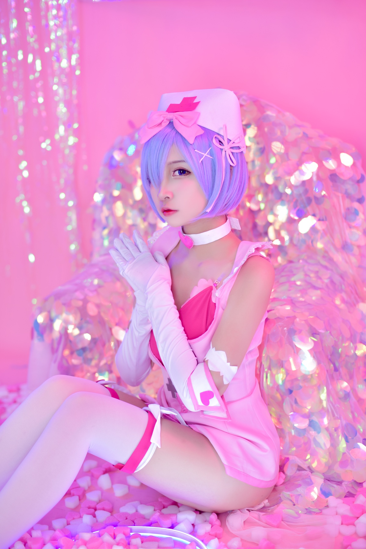 【cosplay】-【二佐Nisa】-蕾姆 护士1-COS世界
