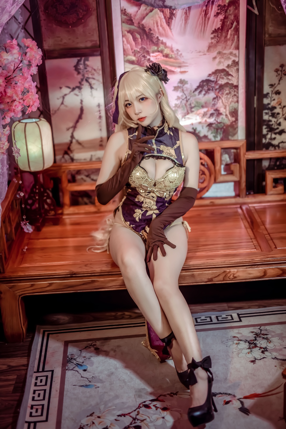 图片[2]-【cosplay】-【二佐Nisa】-金莲-COS世界