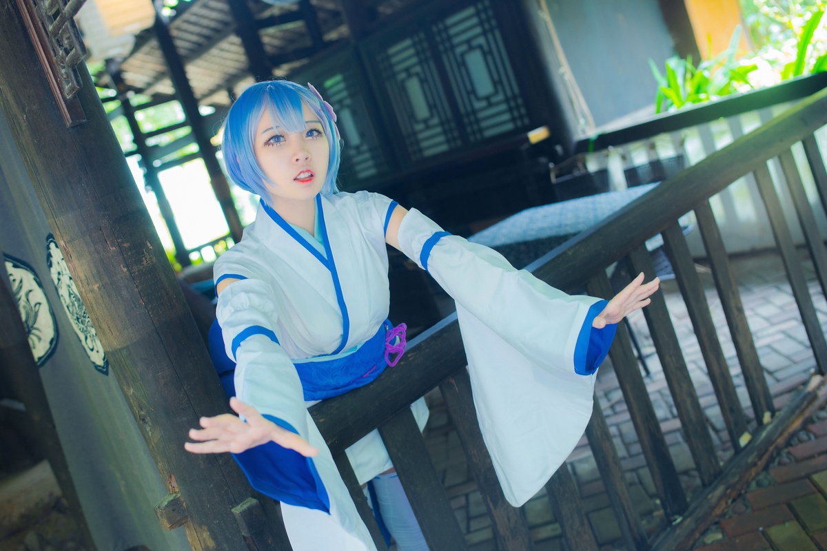 图片[3]-【cosplay】-【二佐Nisa】-雷姆 幼年-COS世界