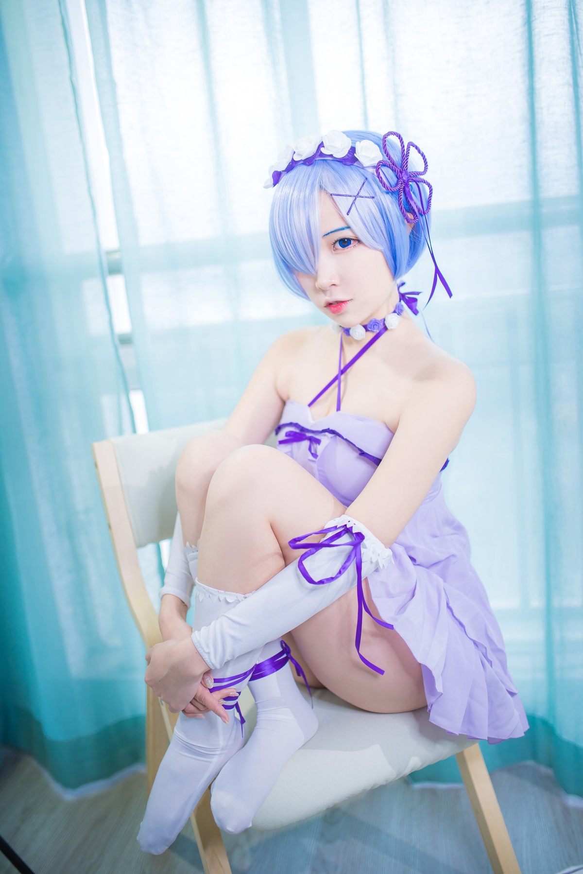 图片[2]-【cosplay】-【二佐Nisa】-雷姆 生日-COS世界