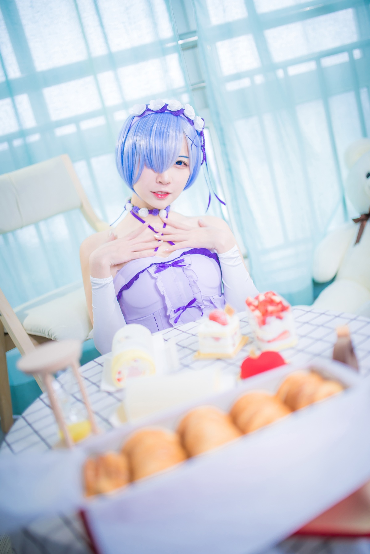 图片[3]-【cosplay】-【二佐Nisa】-雷姆 生日-COS世界