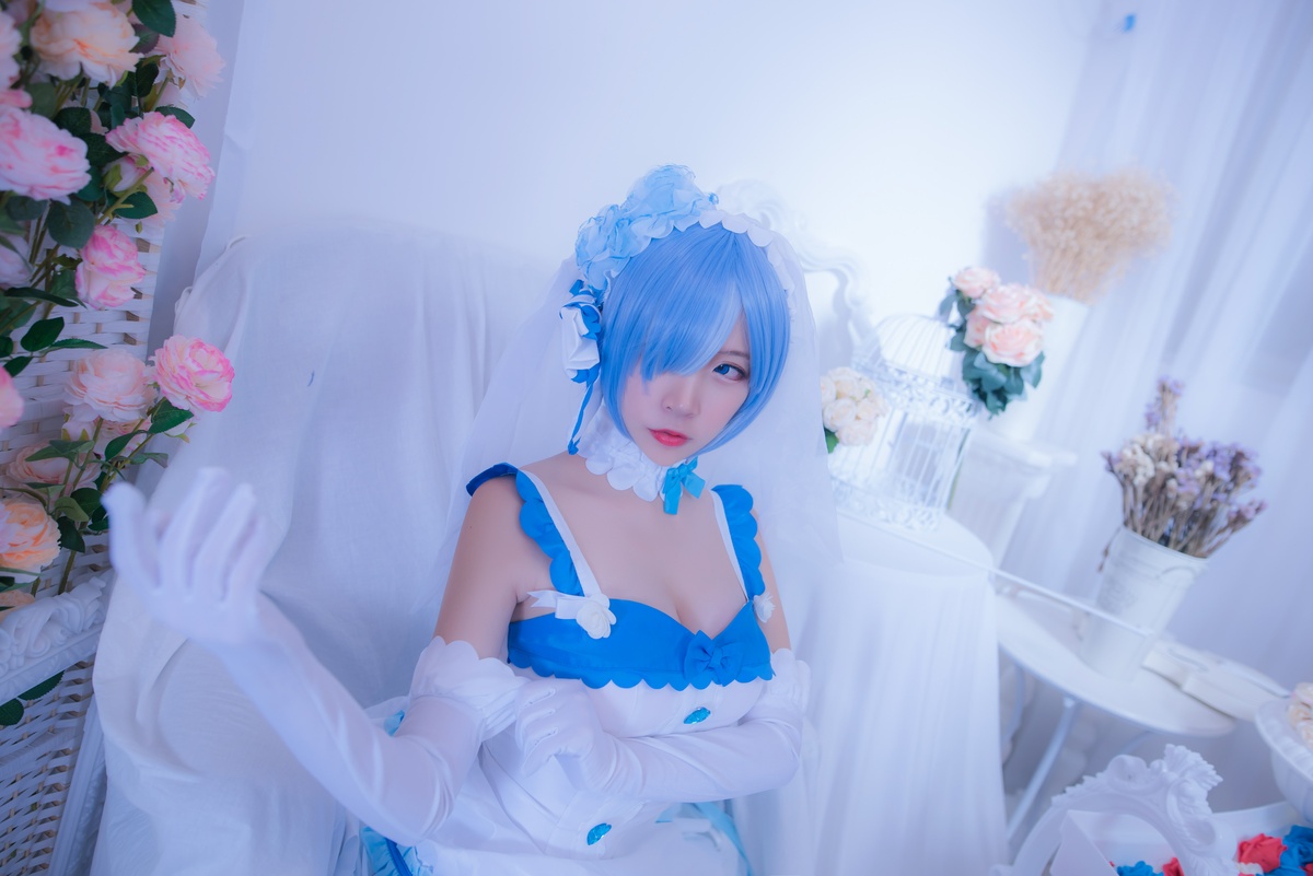 【cosplay】-【二佐Nisa】-雷姆 花嫁-COS世界