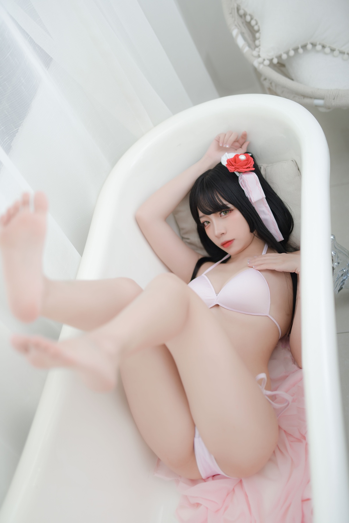图片[5]-【cosplay】-【二佐Nisa】-鲟睡衣-COS世界