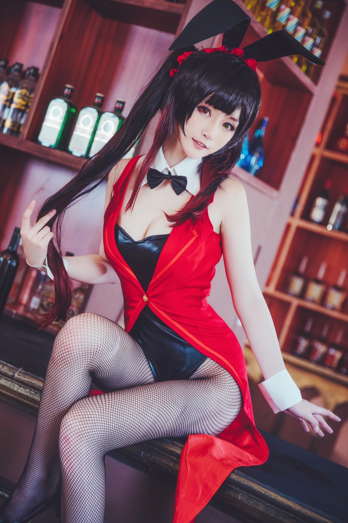 图片[4]-yui金鱼 -NO.06 狂三兔女郎-COS世界