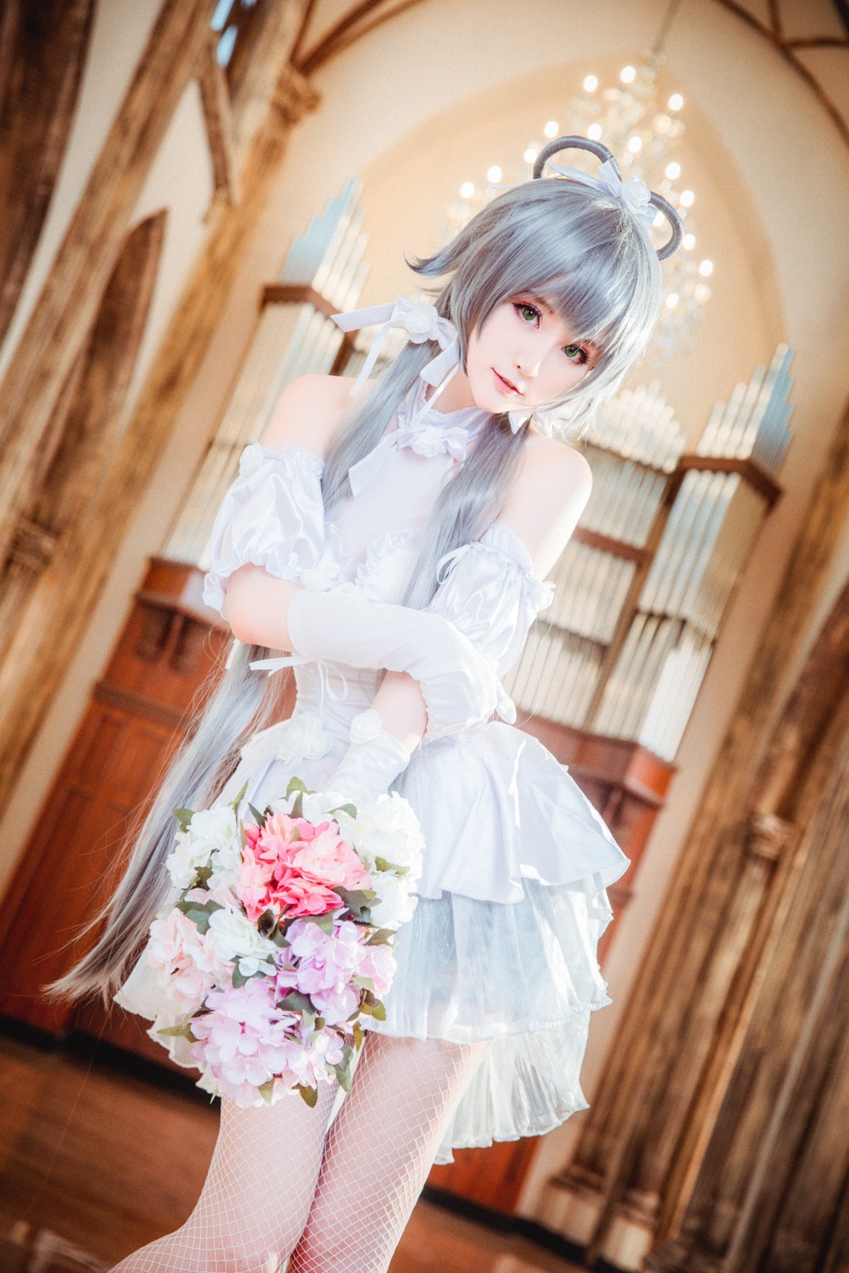 图片[2]-yui金鱼 -NO.08 洛天依花嫁-COS世界