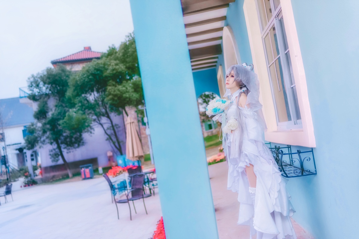 图片[5]-yui金鱼 -NO.09 洛天依婚纱-COS世界