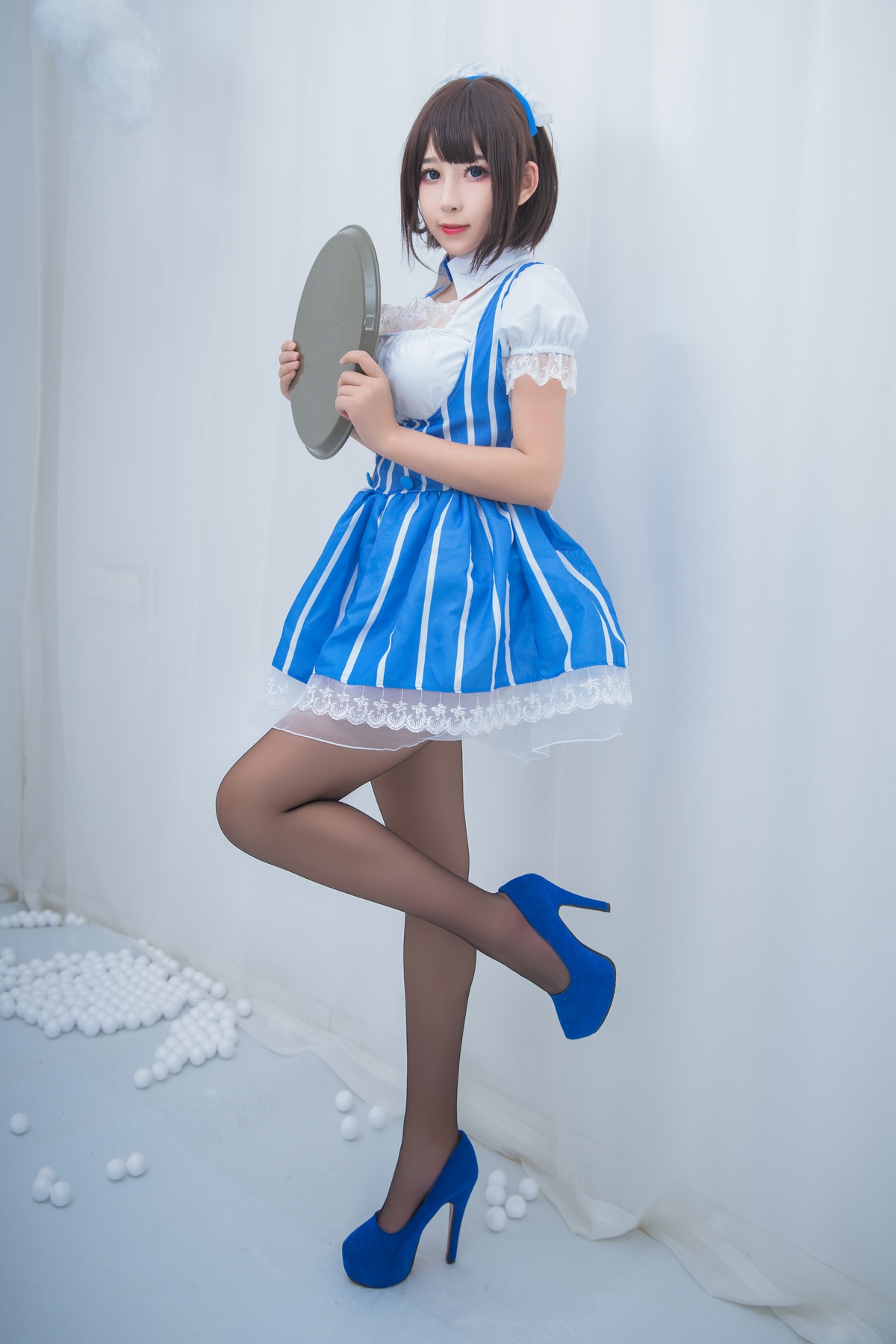 图片[4]-【coser】-黑米粥-NO.004 加藤惠cos-COS世界
