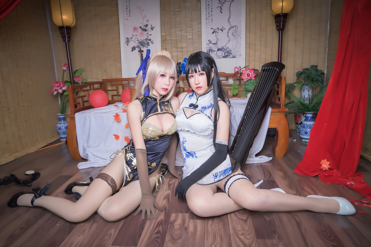 图片[4]-【coser】-黑米粥-NO.011 金莲cos-COS世界