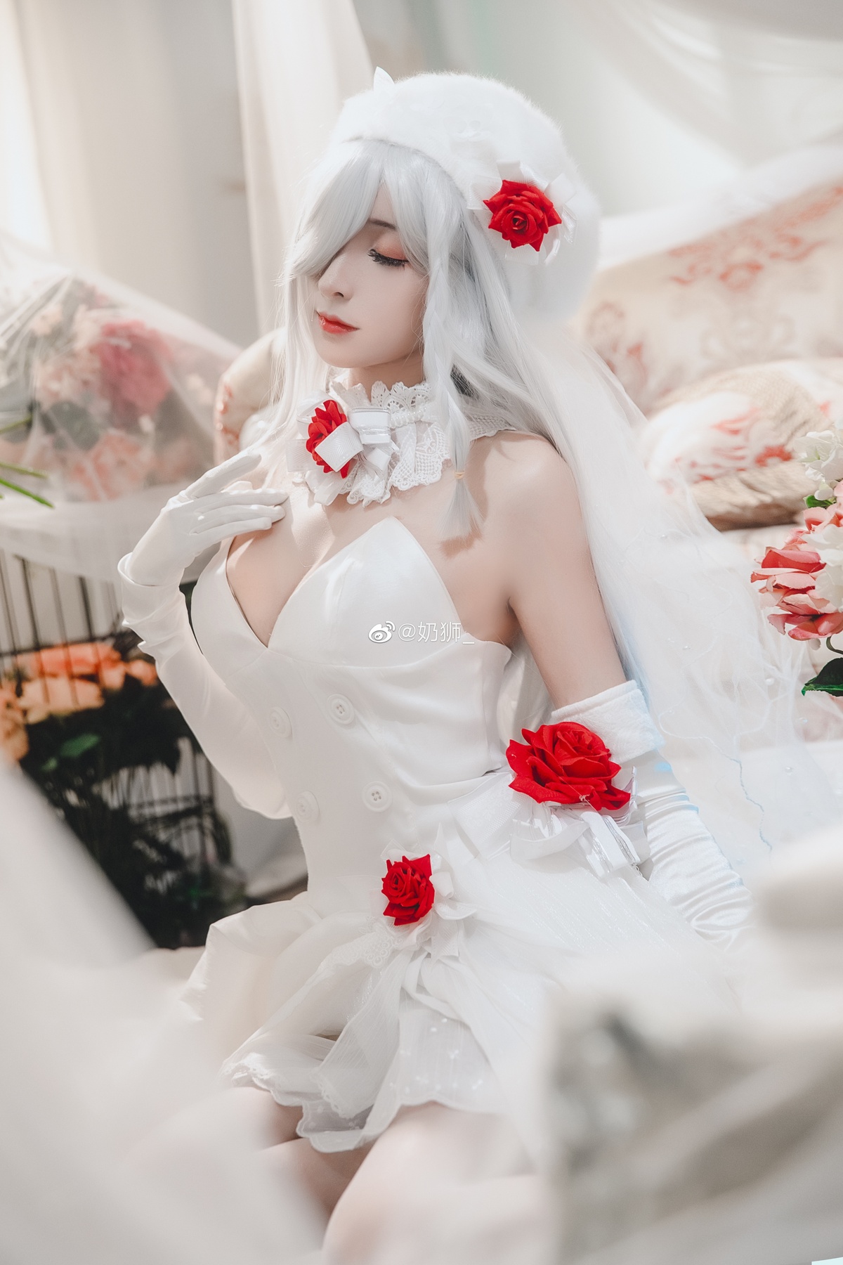 图片[3]-【cosplay】-奶狮不咬人-G36C-COS世界