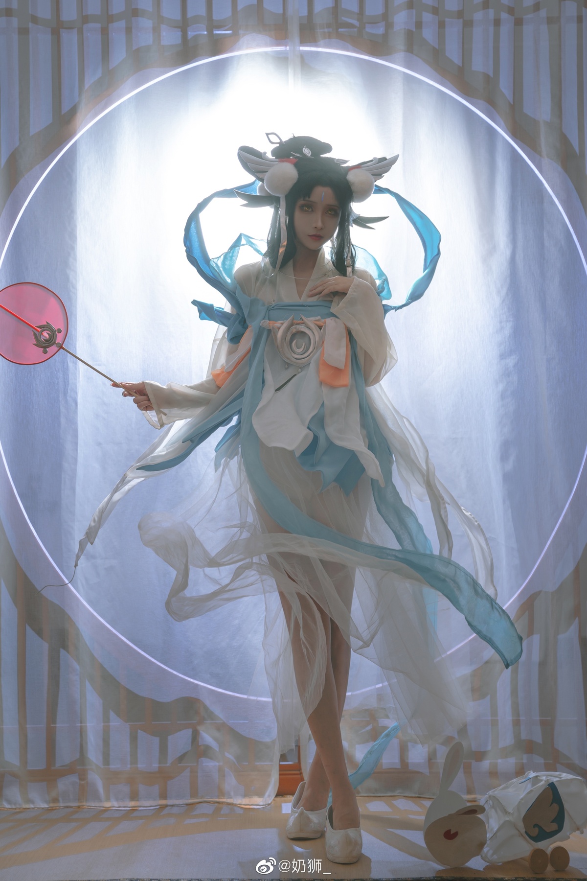 图片[5]-【cosplay】-奶狮不咬人-嫦娥如梦令-COS世界